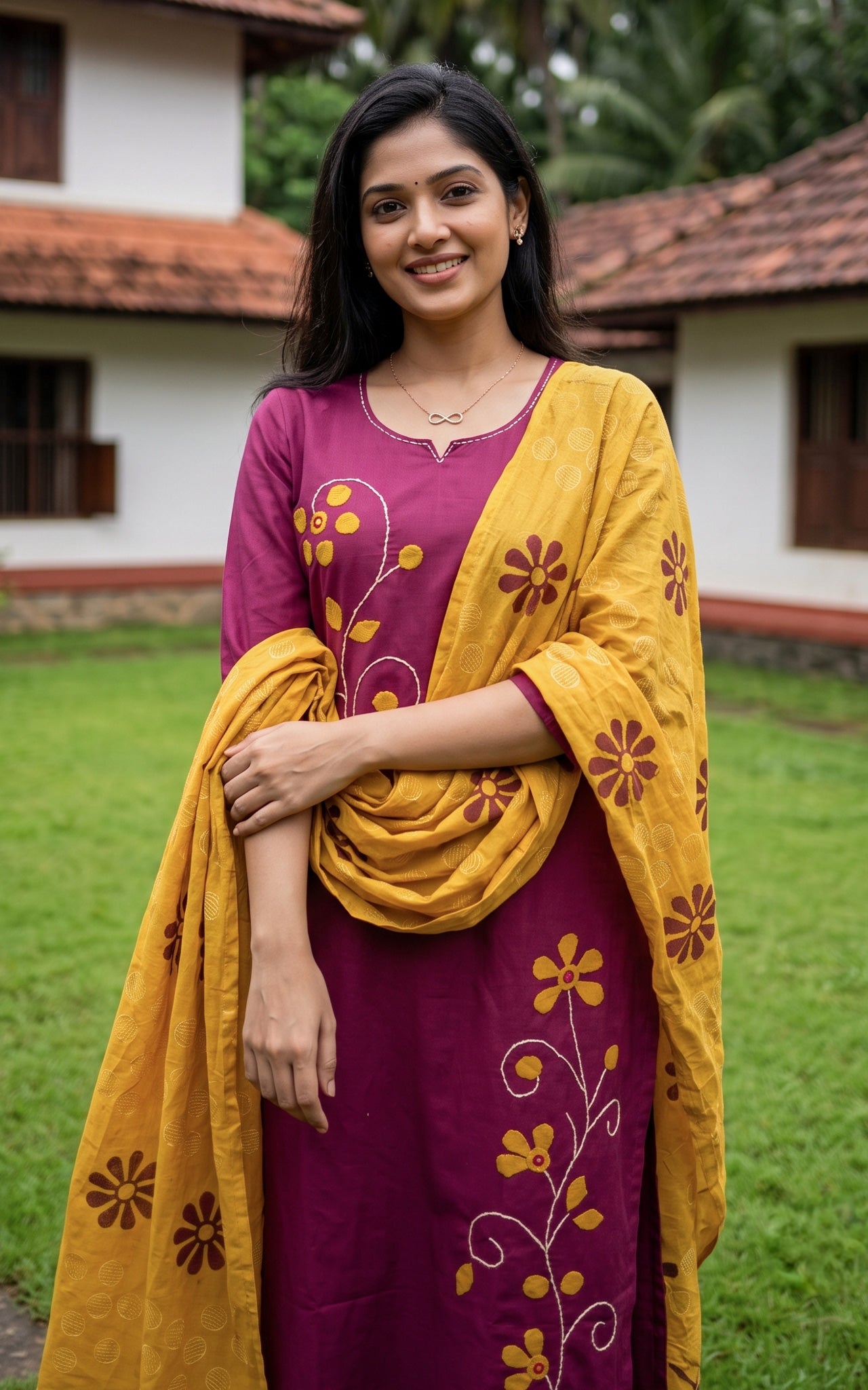 Gayathri (Kurti+Pant+Dupatta)