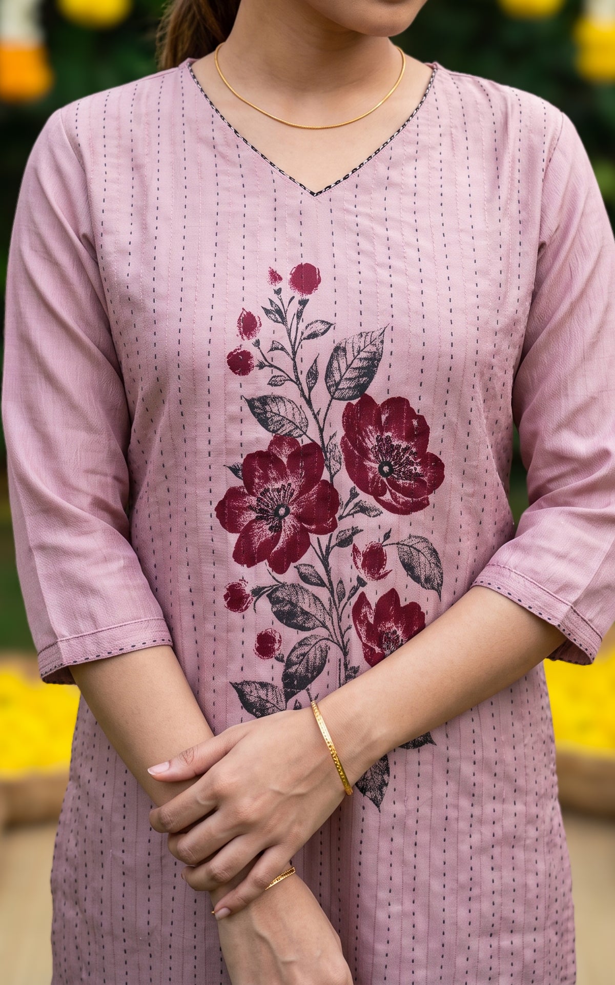 Agal Vizhiyaazh (Kurti+Pant+Dupatta)