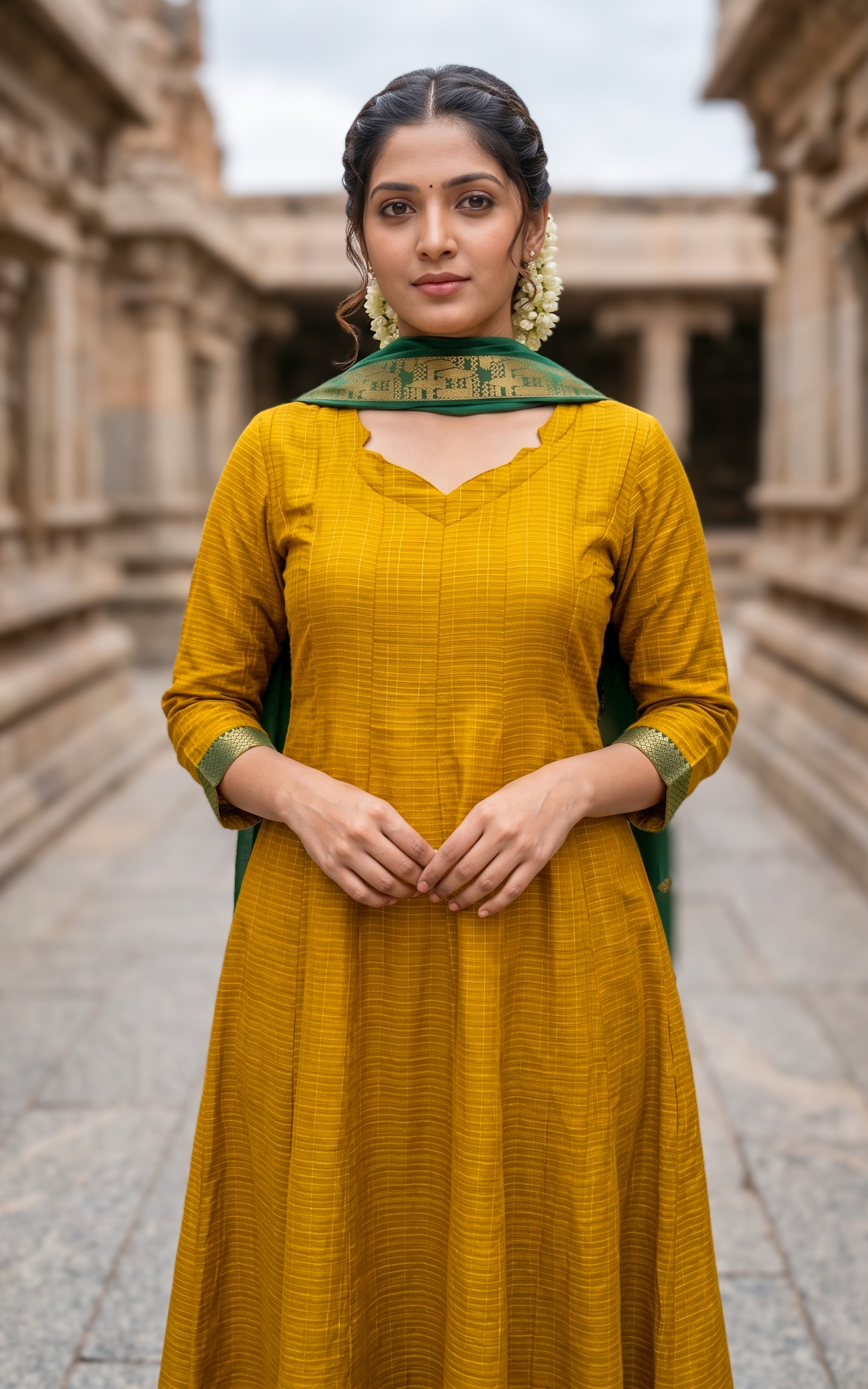 Azhagumalar (Kurti+Dupatta)