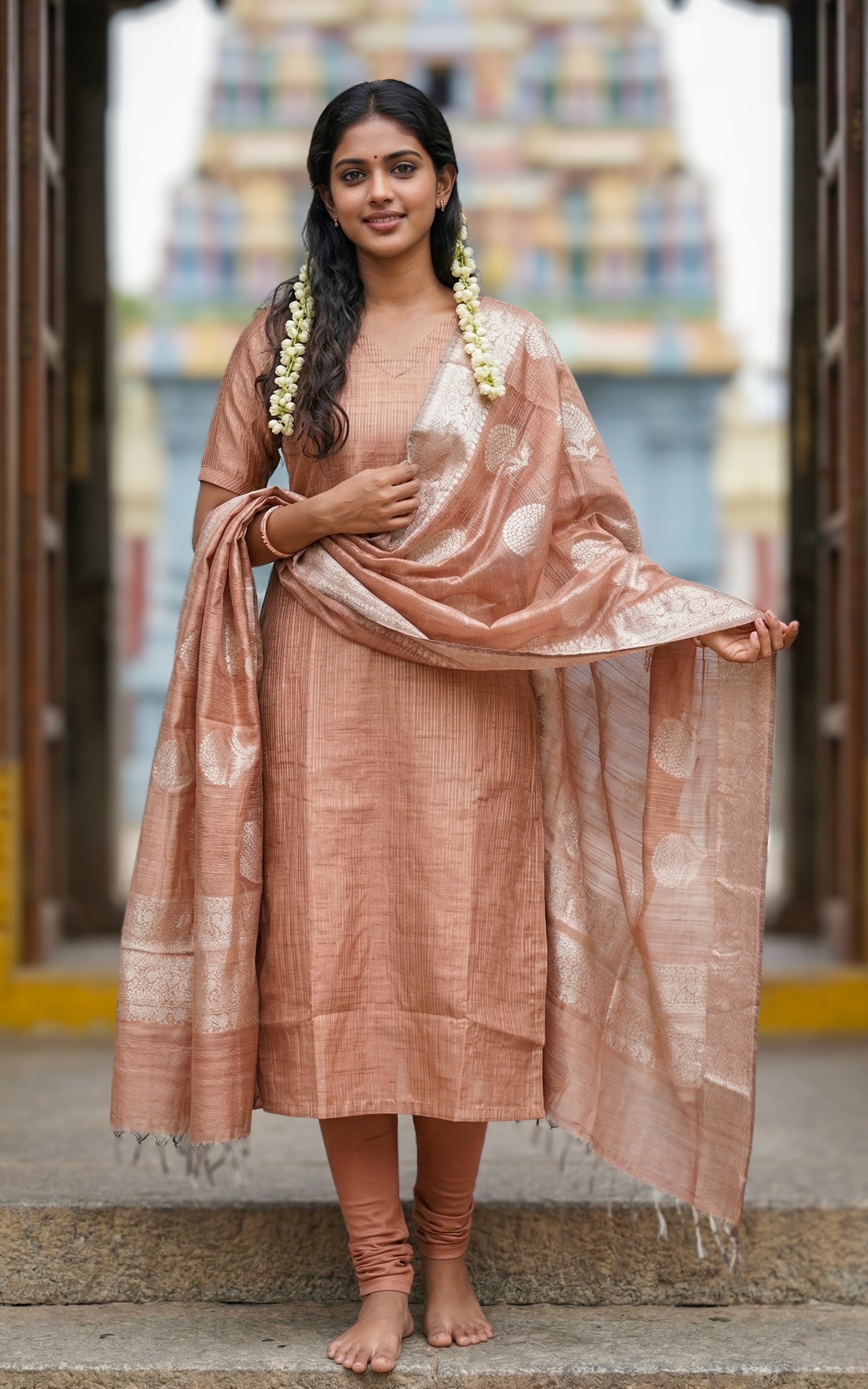 Vaanavi B (Kurti+Dupatta)