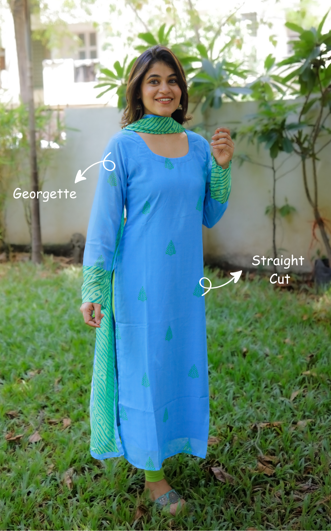 Outfit inspired by Nayanthara’s character in the film of Yaaradi nee mohini 