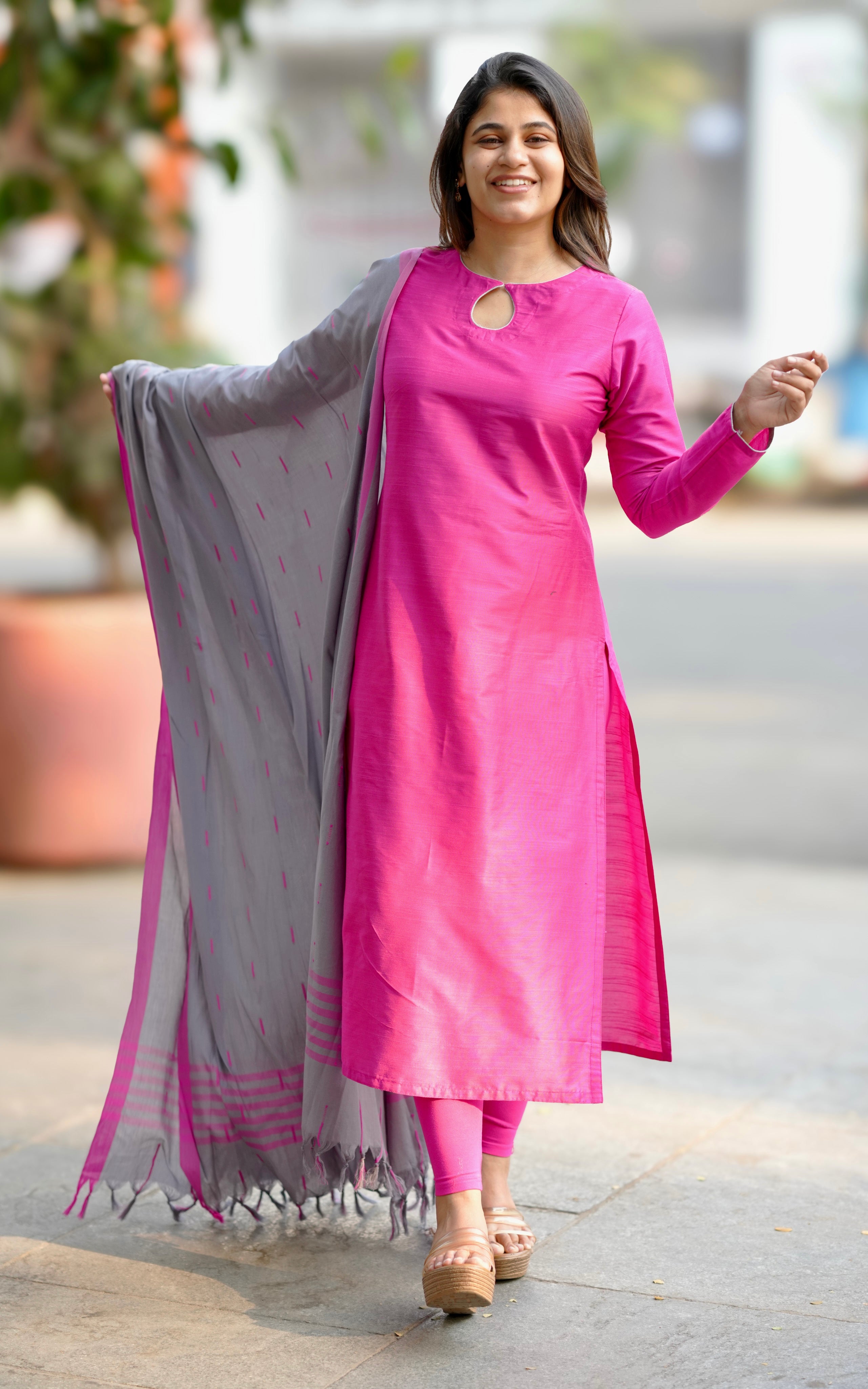 Nakshathra B (Kurti+Dupatta)
