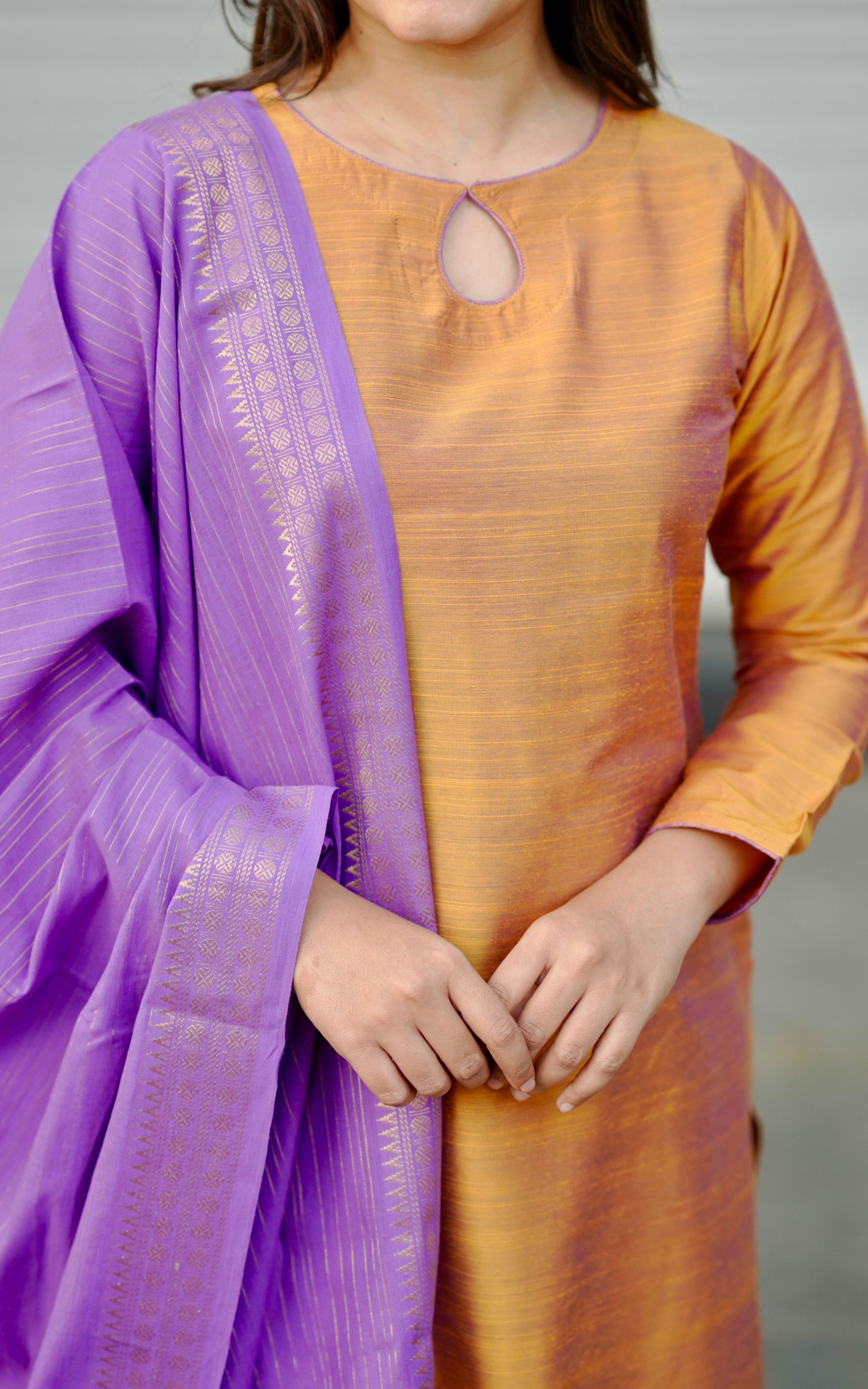 Nakshathra H (Kurti+Dupatta)