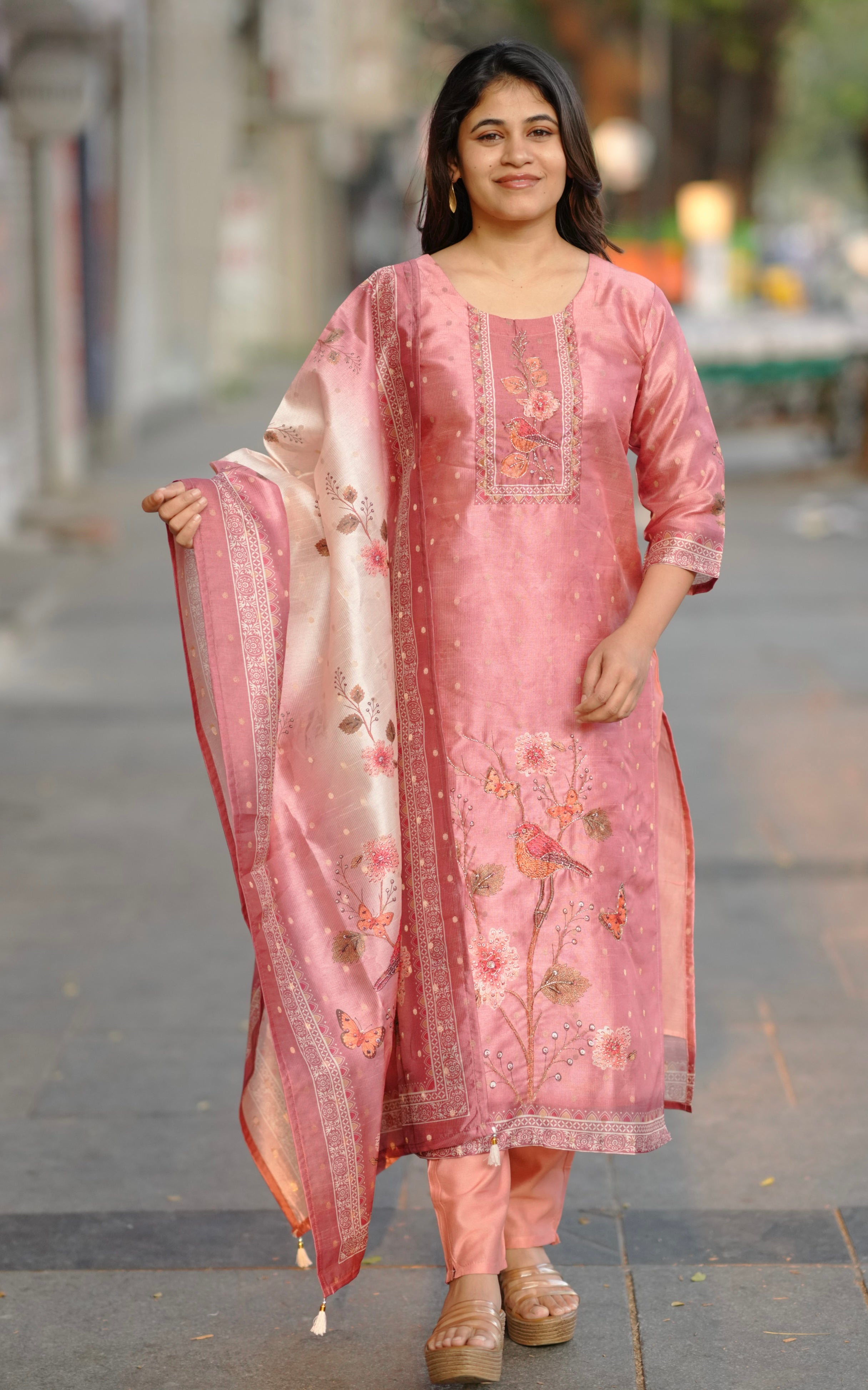 Saphira (Kurti+Pant+Dupatta)
