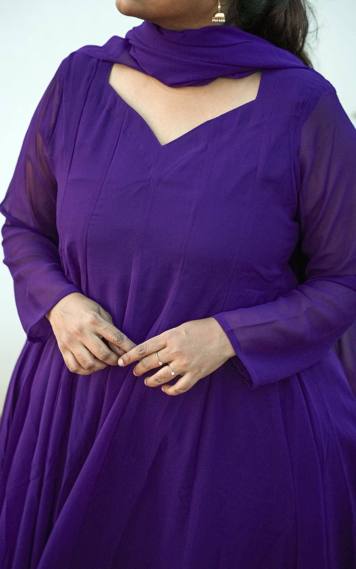 Kadhalar Dhinam Inspired A (Kurti+Pant+Dupatta)