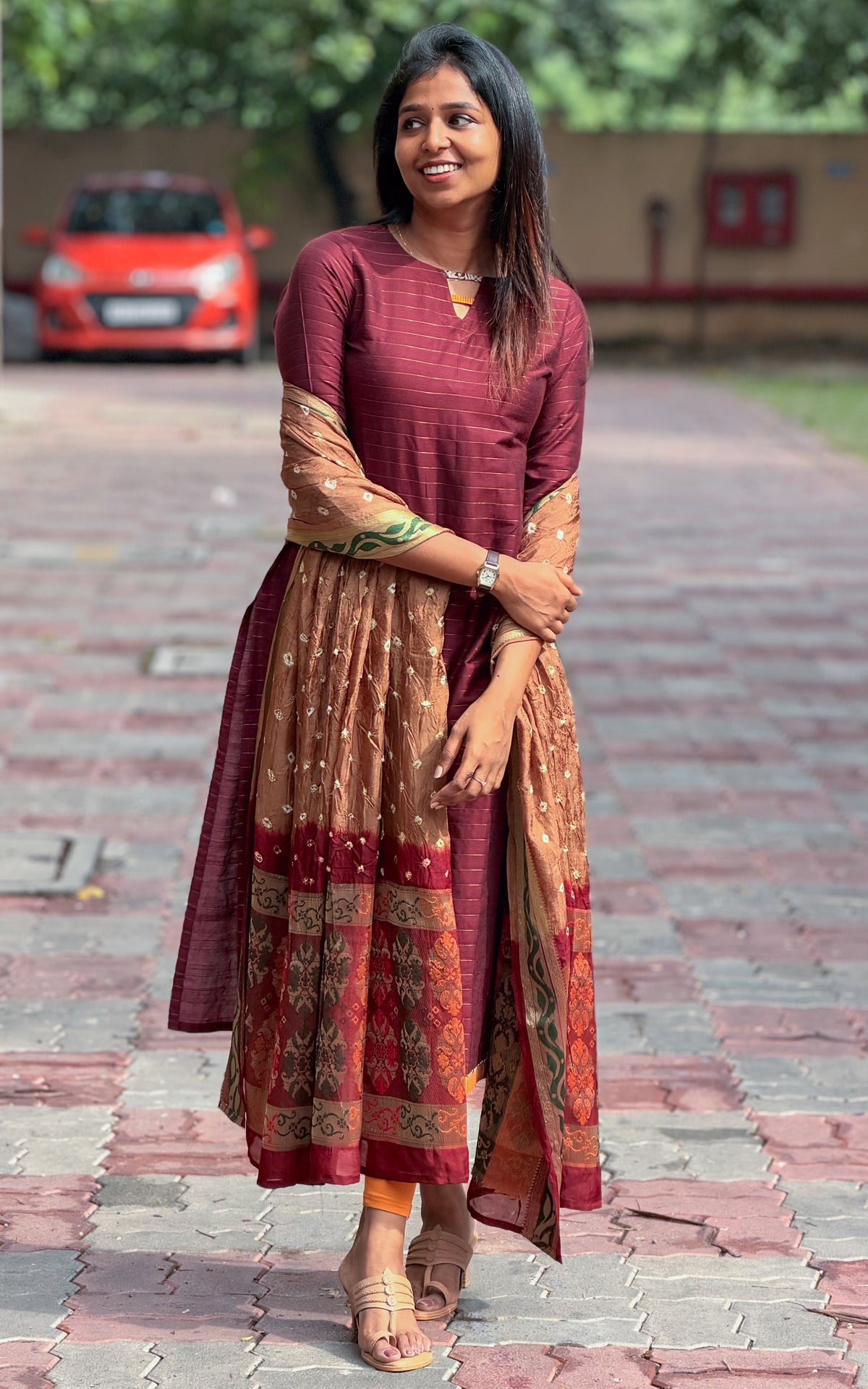Srimithra (Kurti+Dupatta)