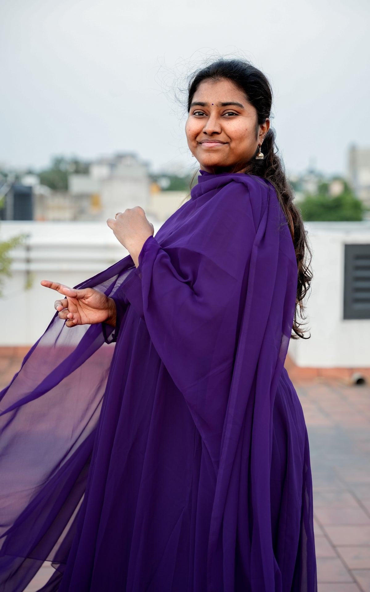 Kadhalar Dhinam Inspired A (Kurti+Pant+Dupatta)