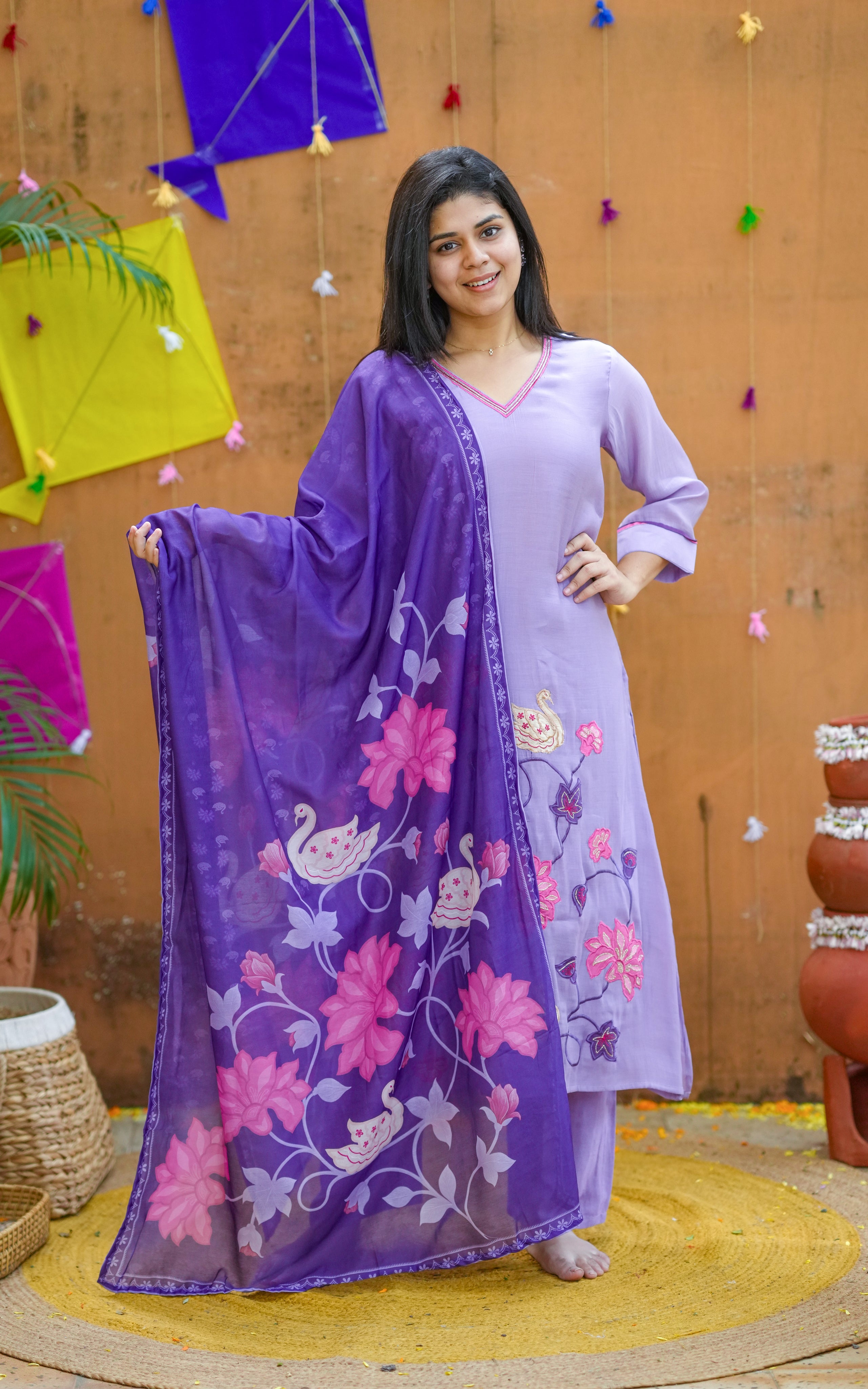 stylish Office wear Aline  kurti for women