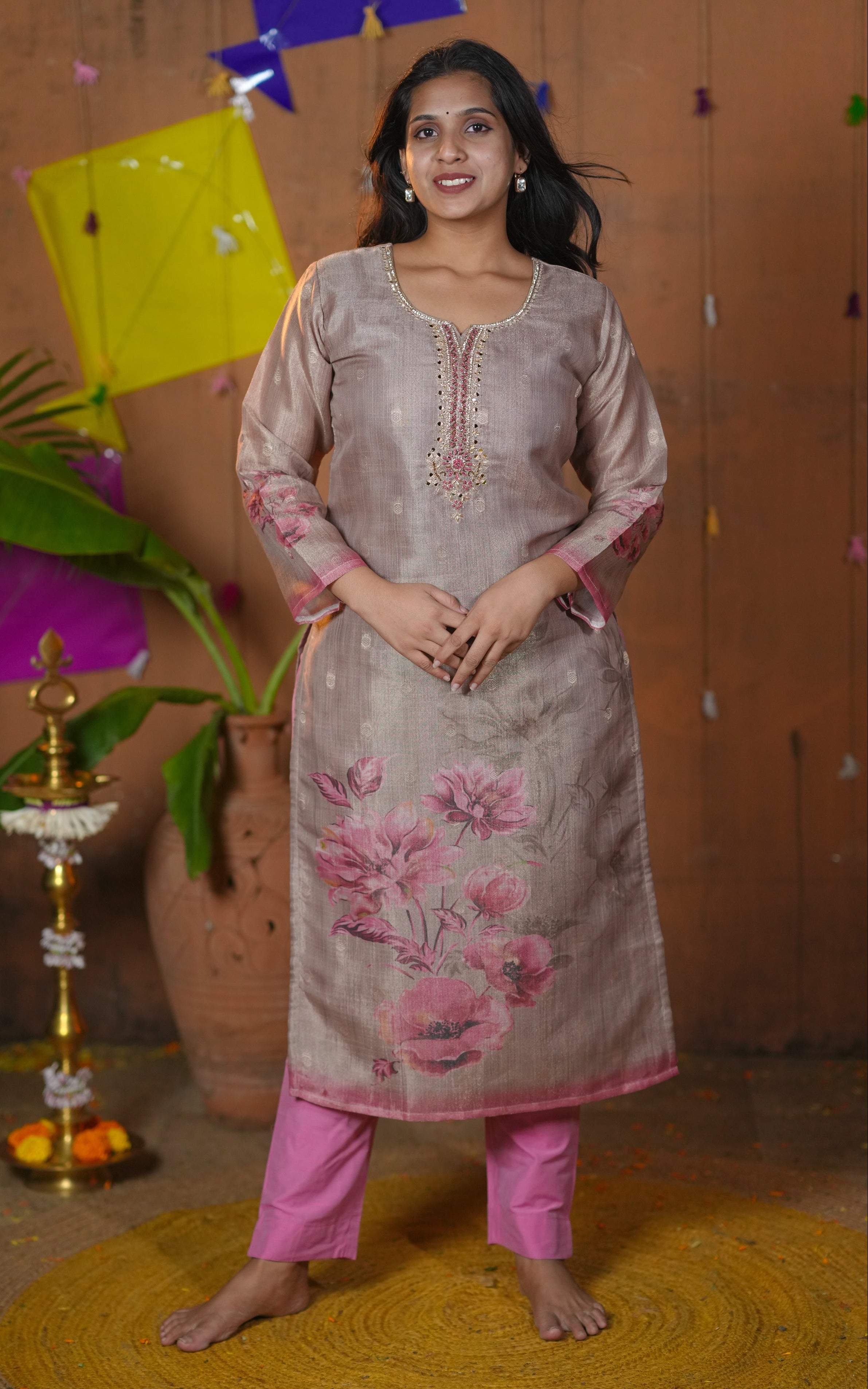 Simple ethnic wear for women