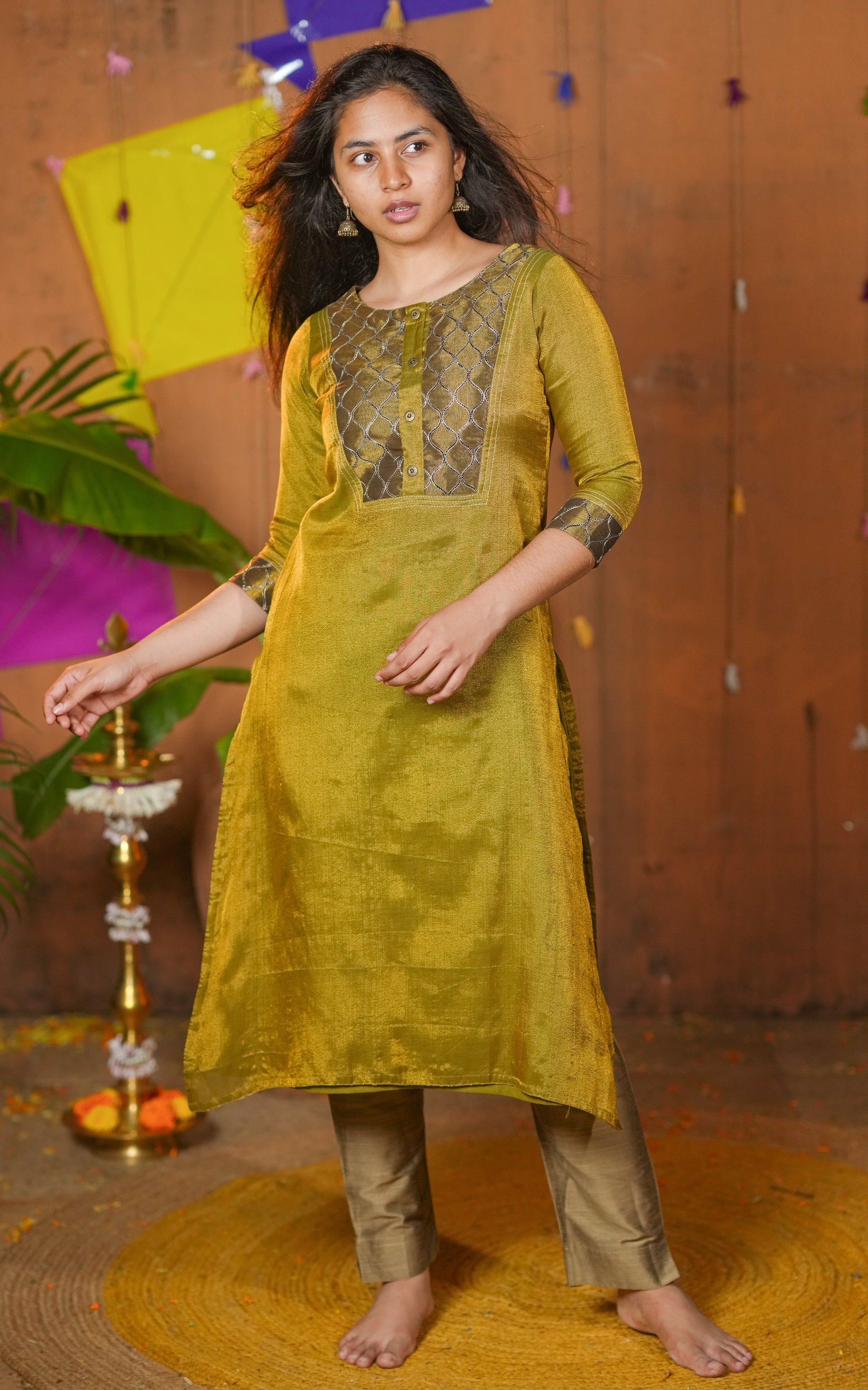 Pongal kurti collection for women