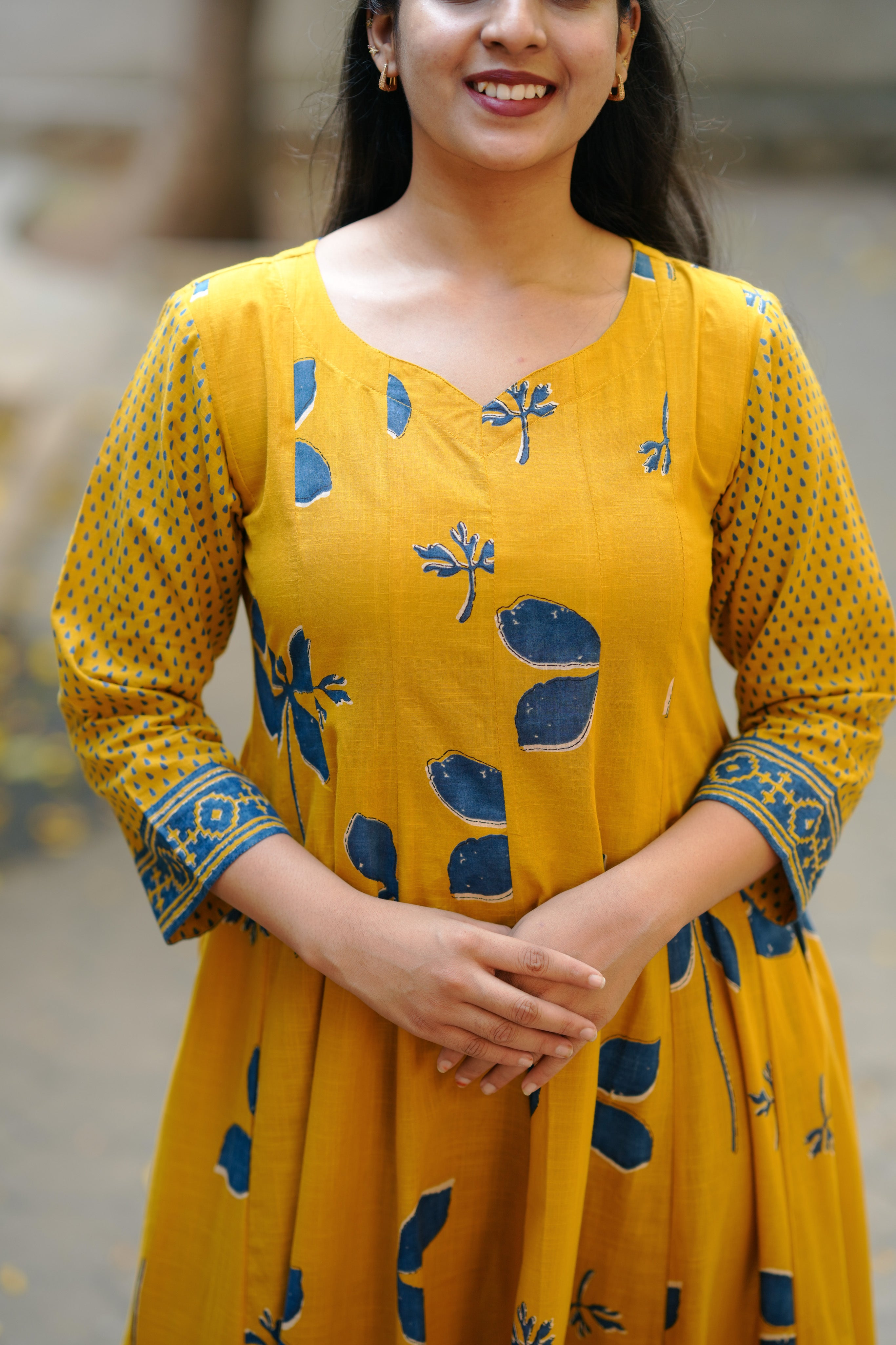Manjal Malar (Kurti+Dupatta)