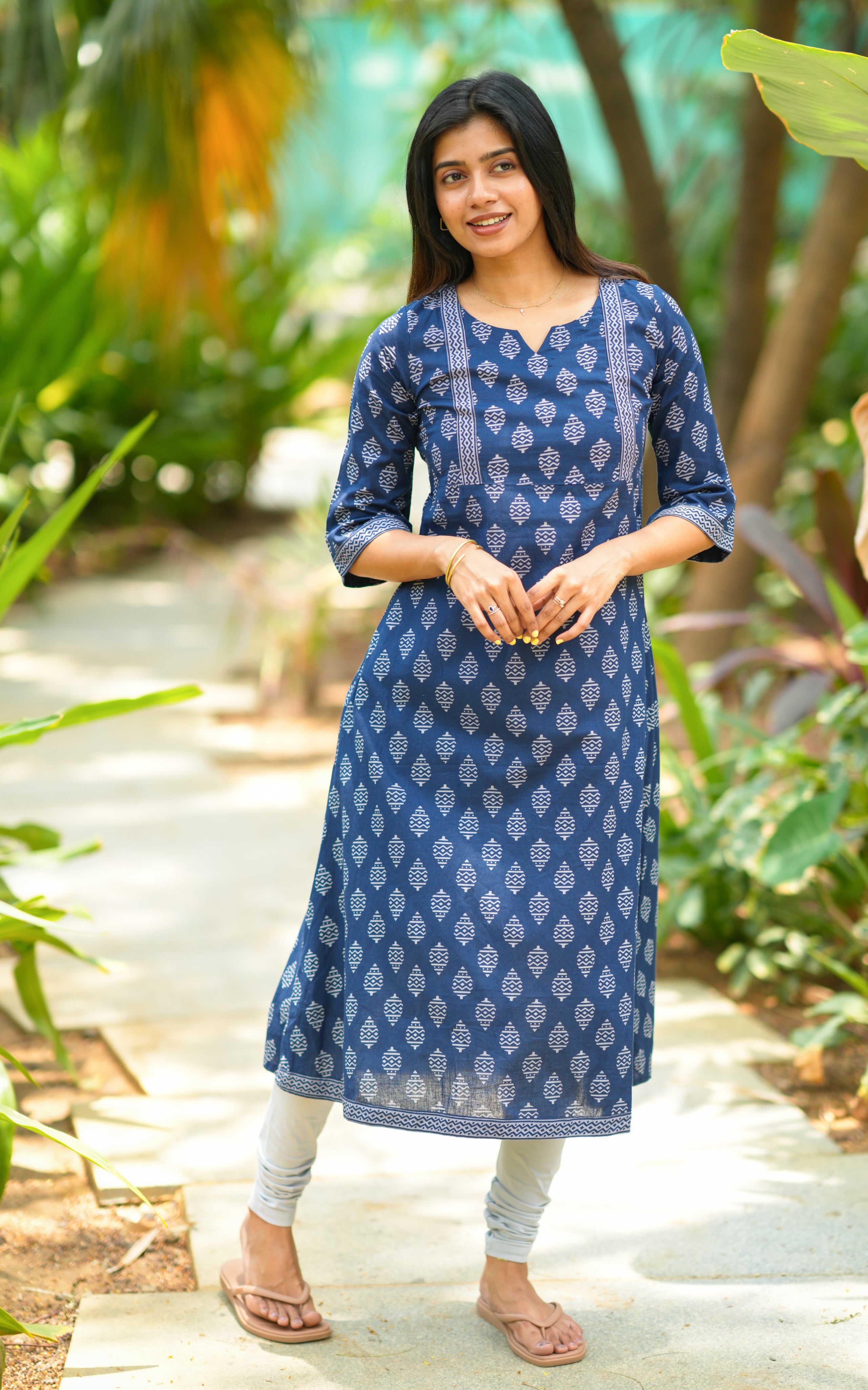 Neha Navy Blue D