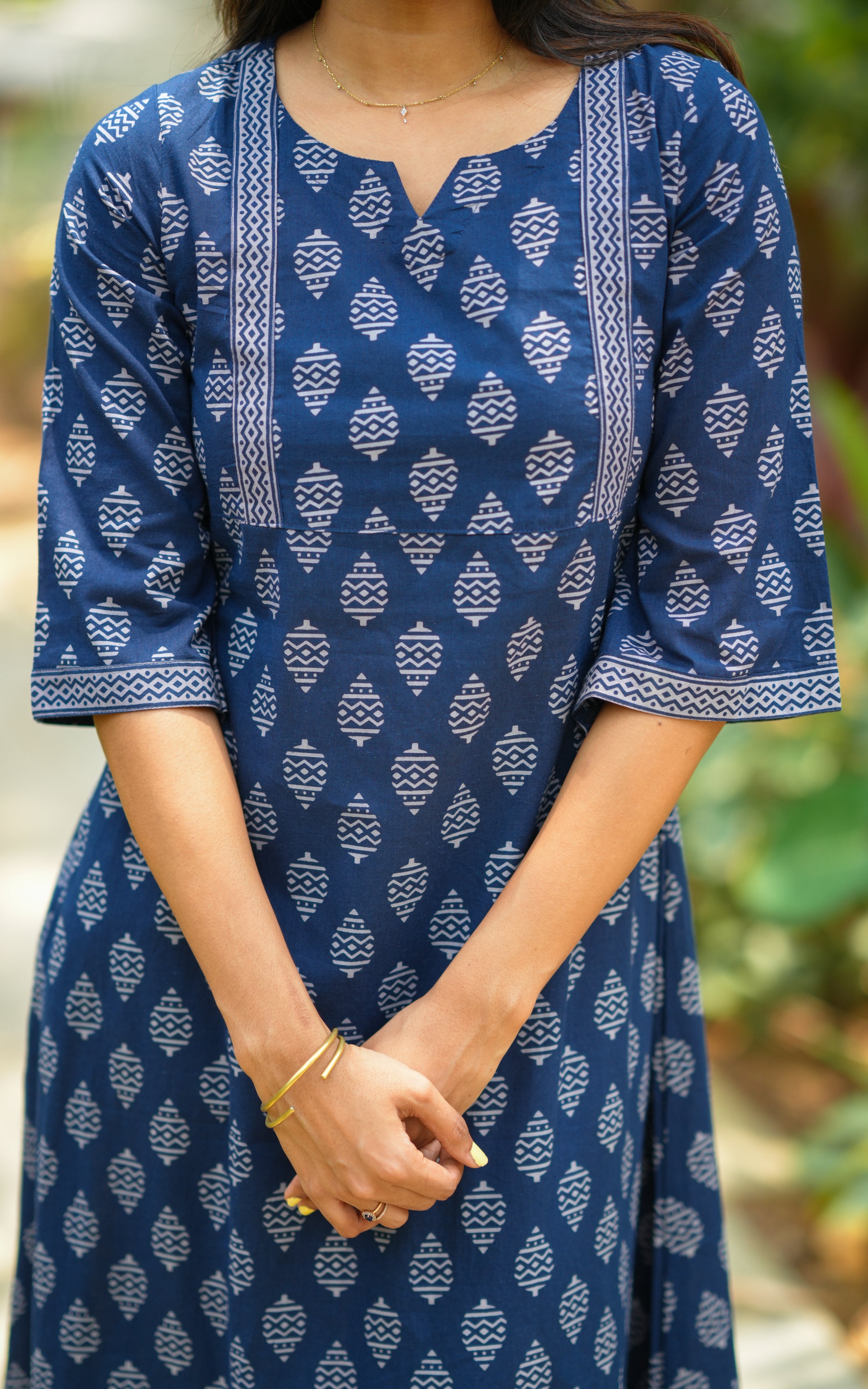 Neha Navy Blue D