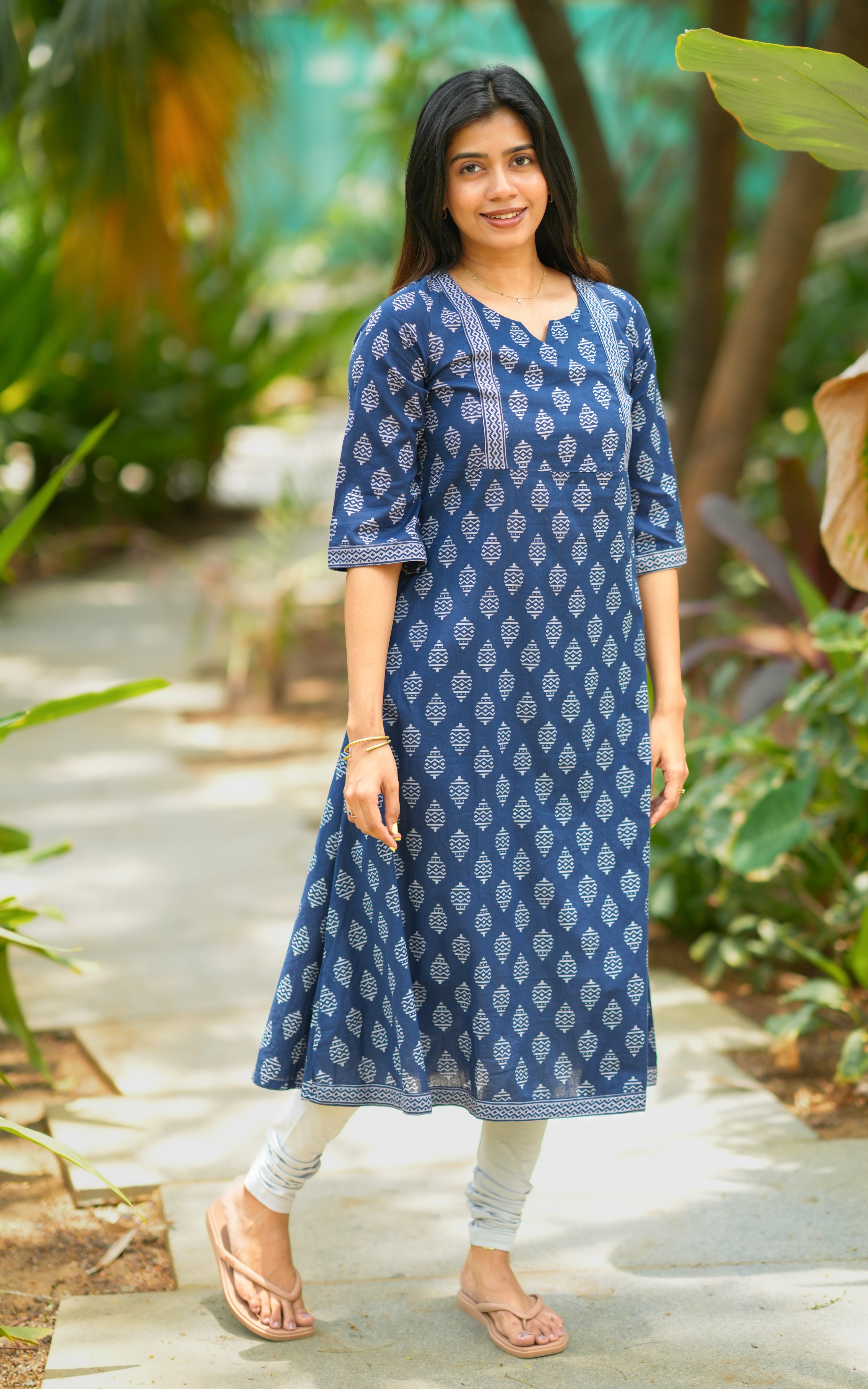 Neha Navy Blue D