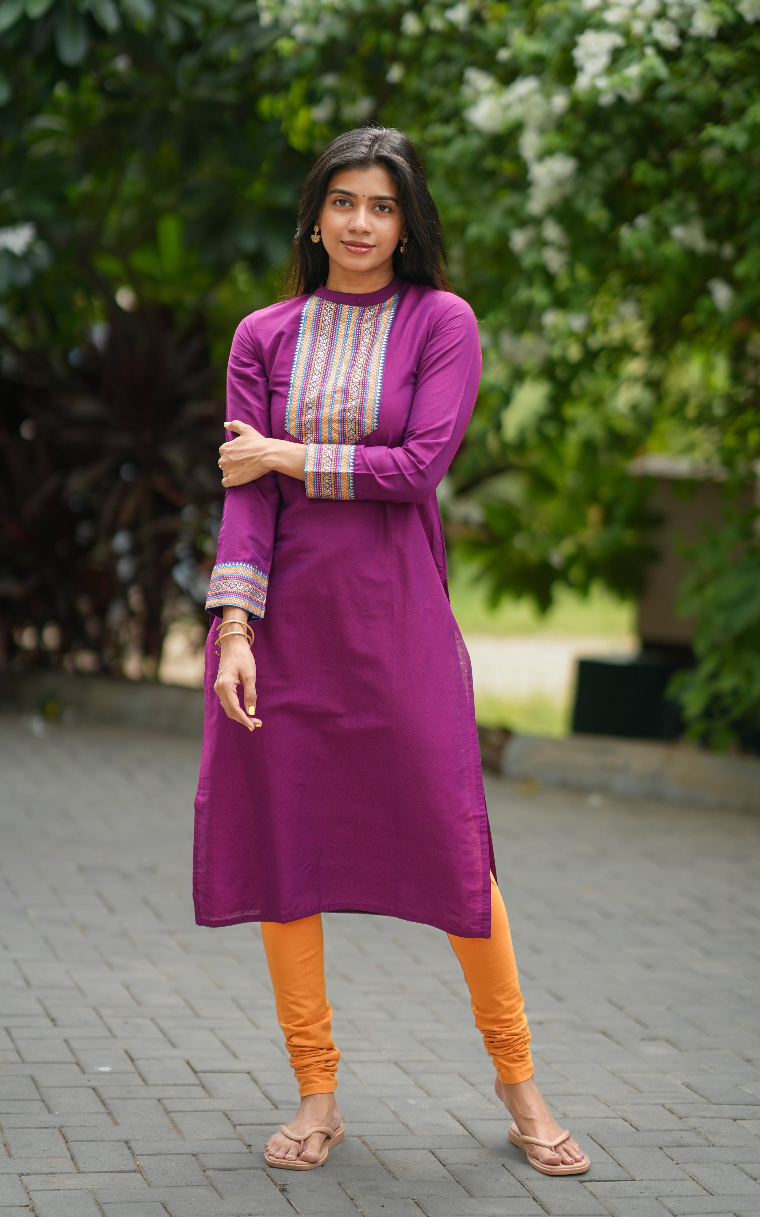 All day wear silk cotton kurti for women