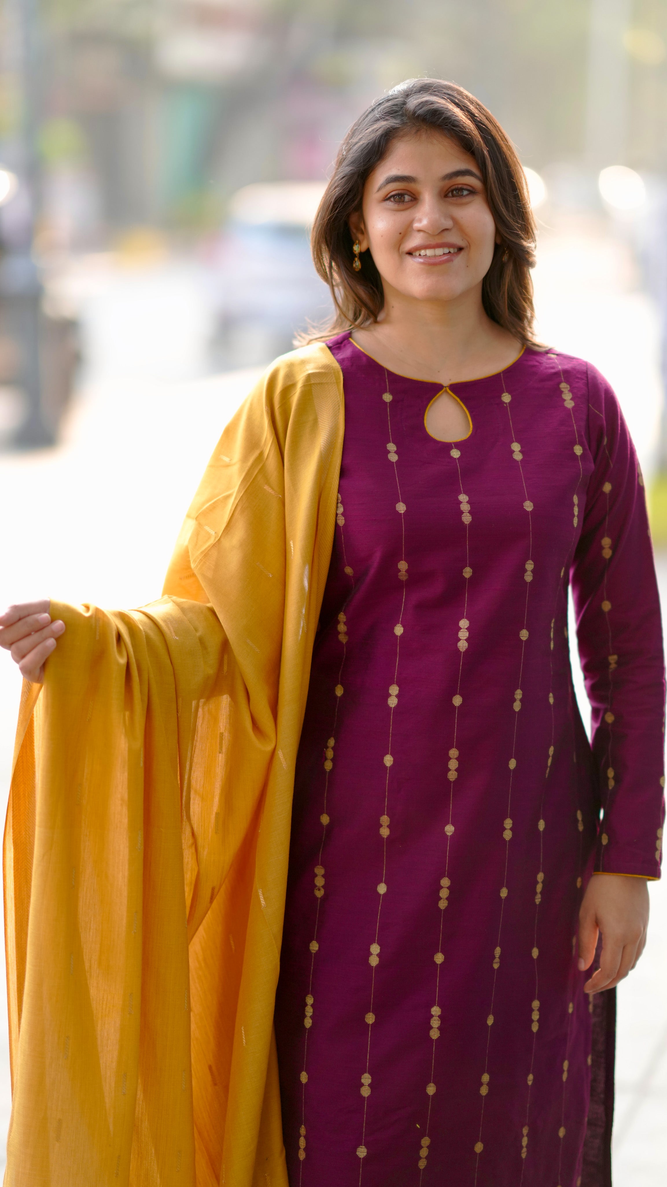 Nakshathra I (Kurti+Dupatta)