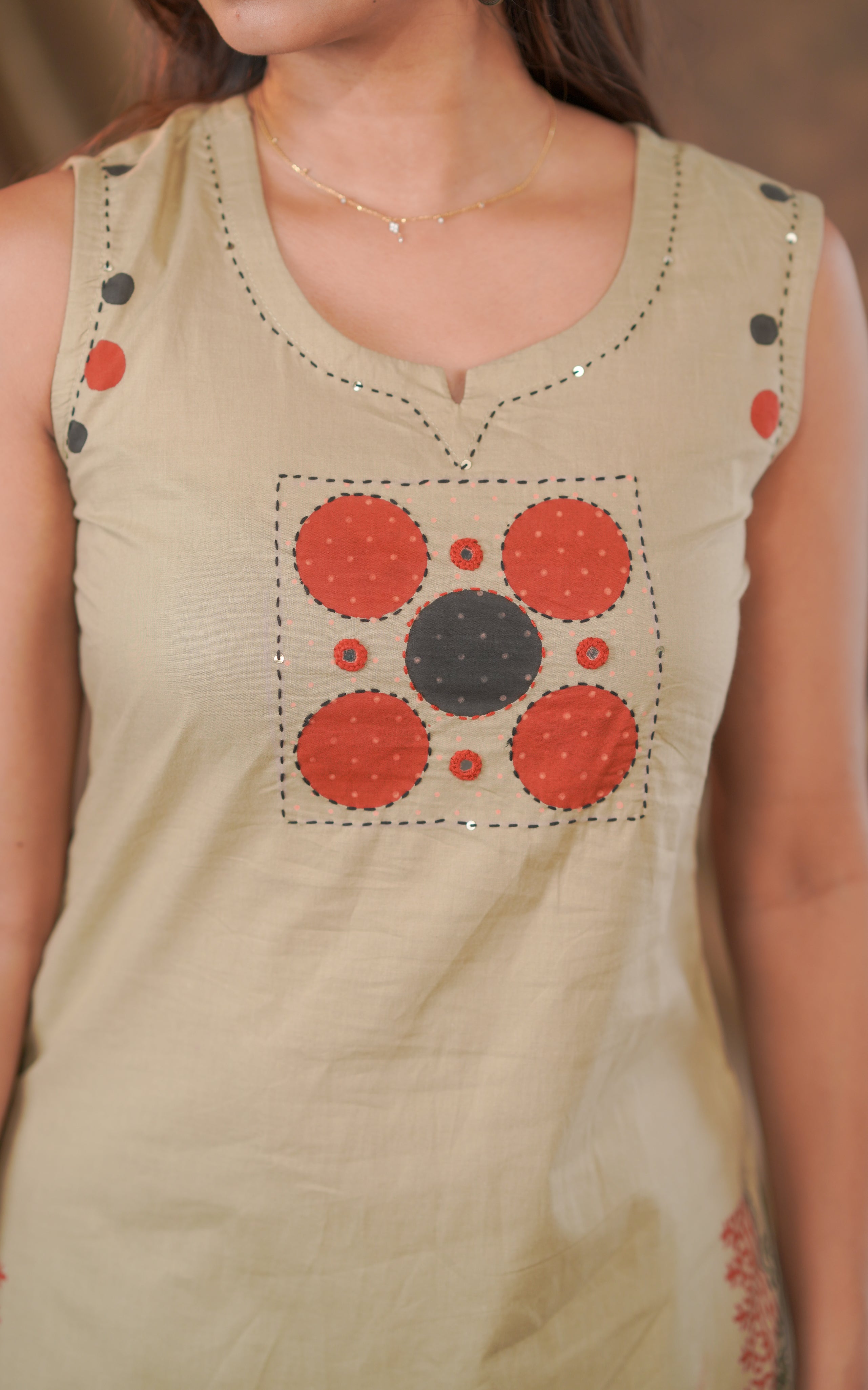 Varuda Handblock (Kurti+Pant+Dupatta)
