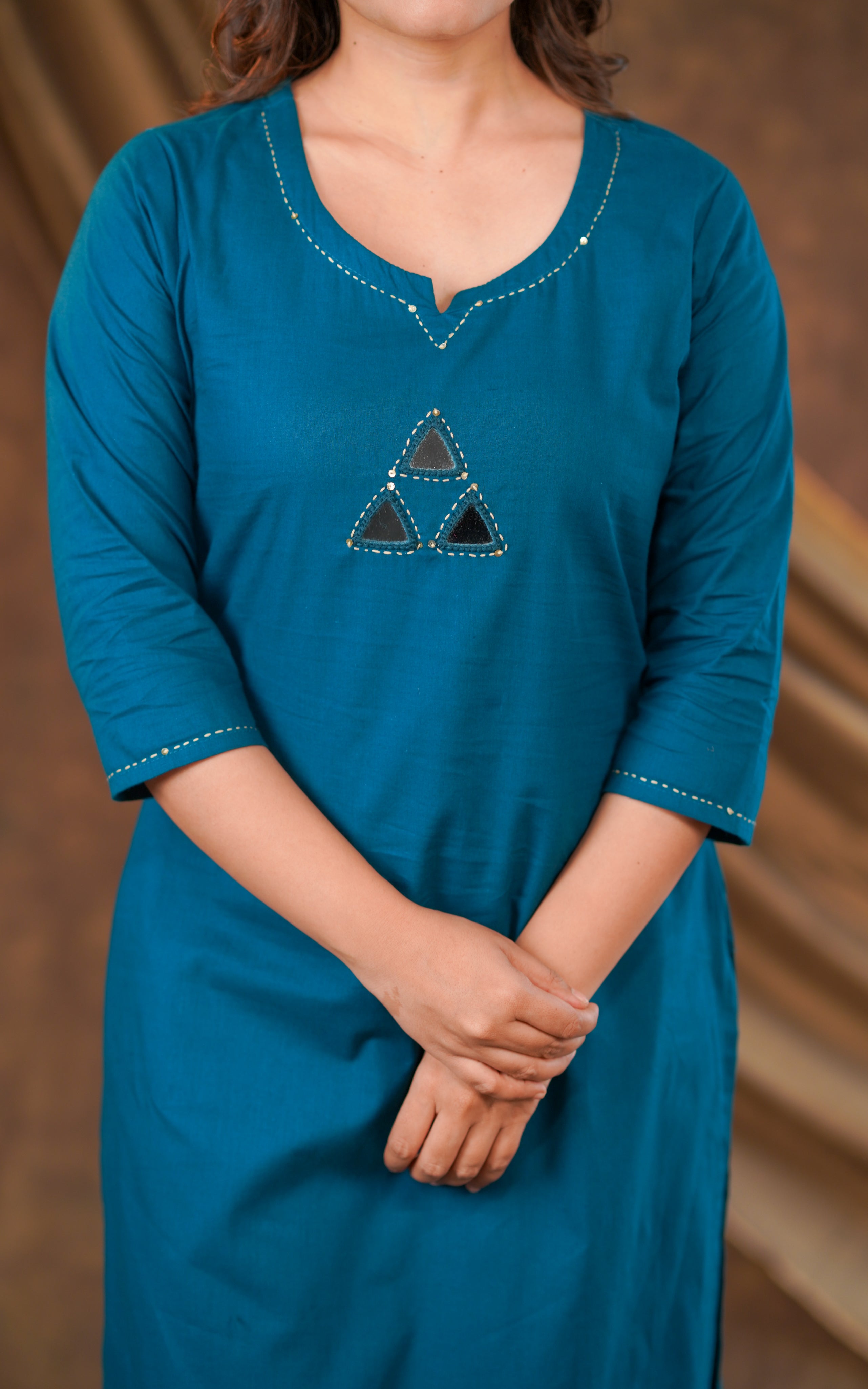 Yelira Handblock (Kurti+Pant+Dupatta)