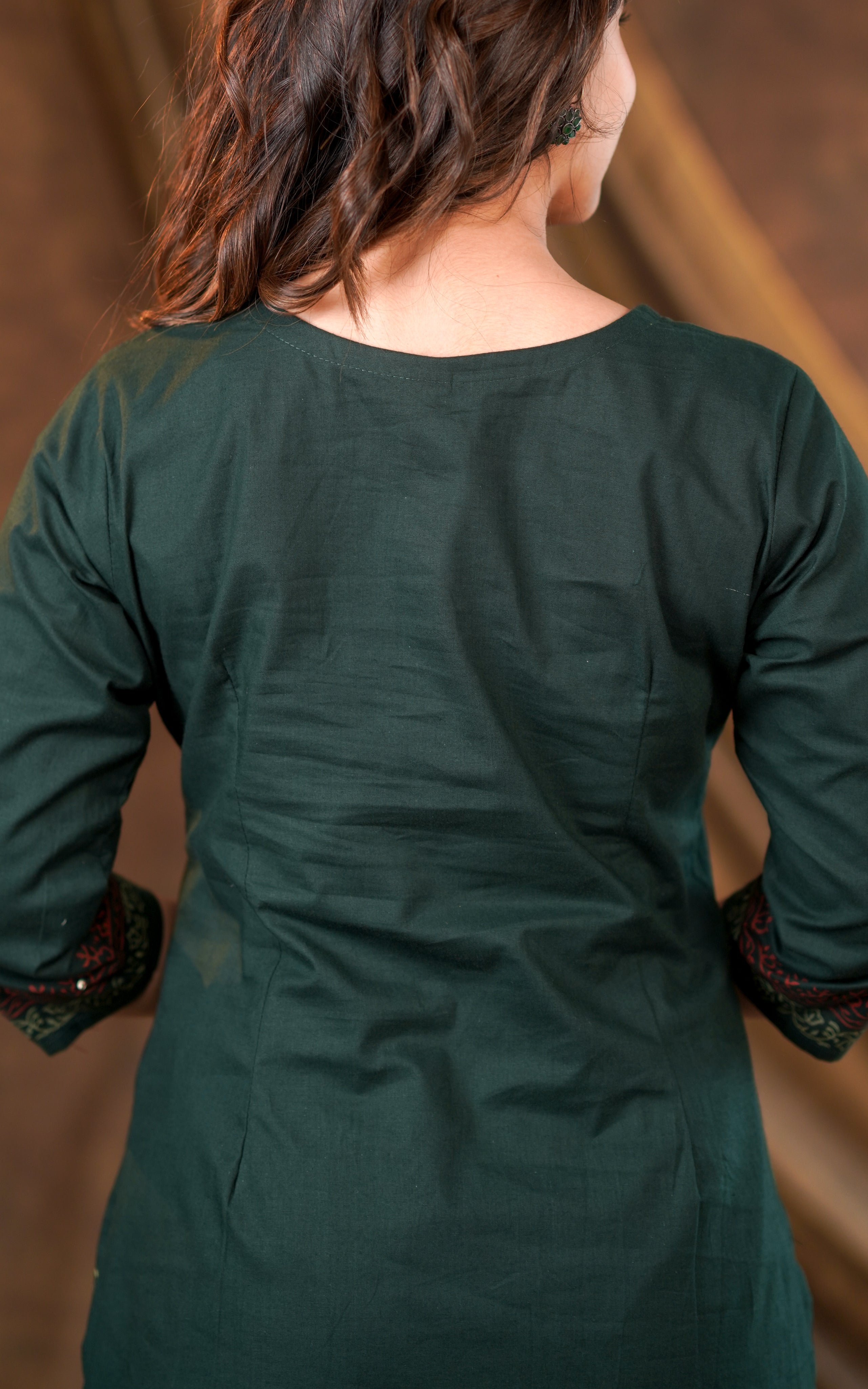 Arasi Handblock (Kurti+Pant+Dupatta)