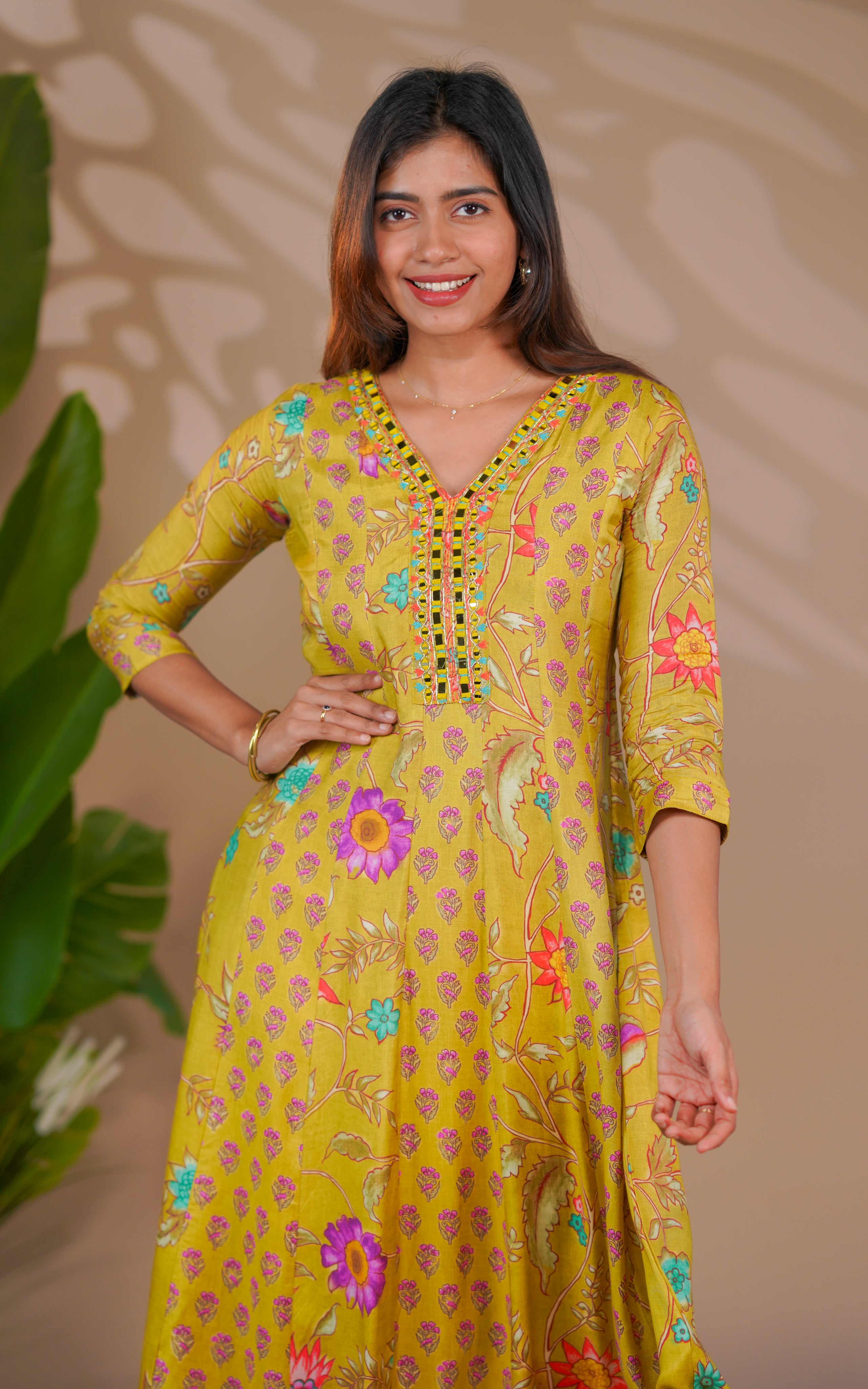 Casual anarkali kurti for women