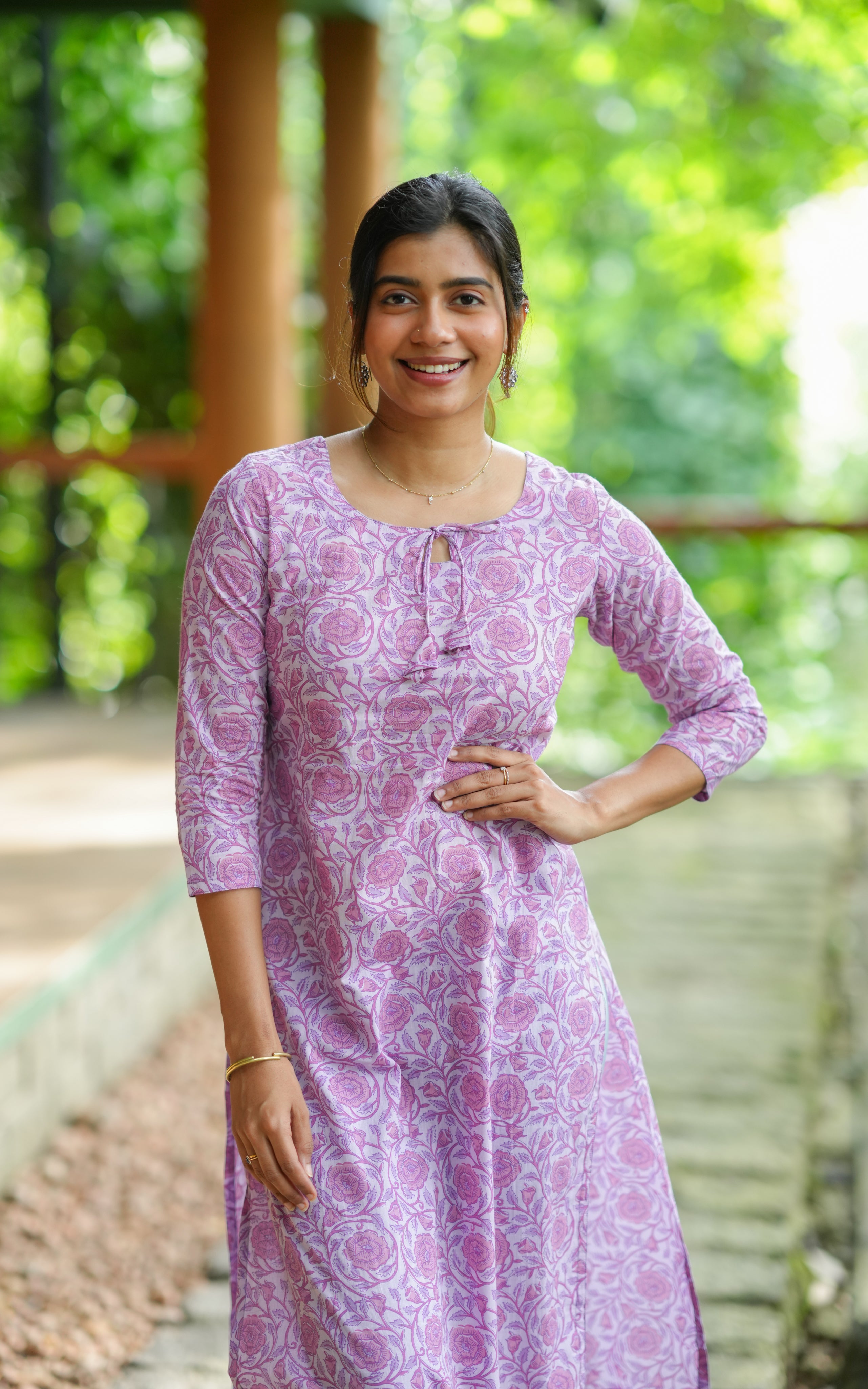 Elegant drape and detailed finish make this ethnic outfit a standout choice for any occasion
