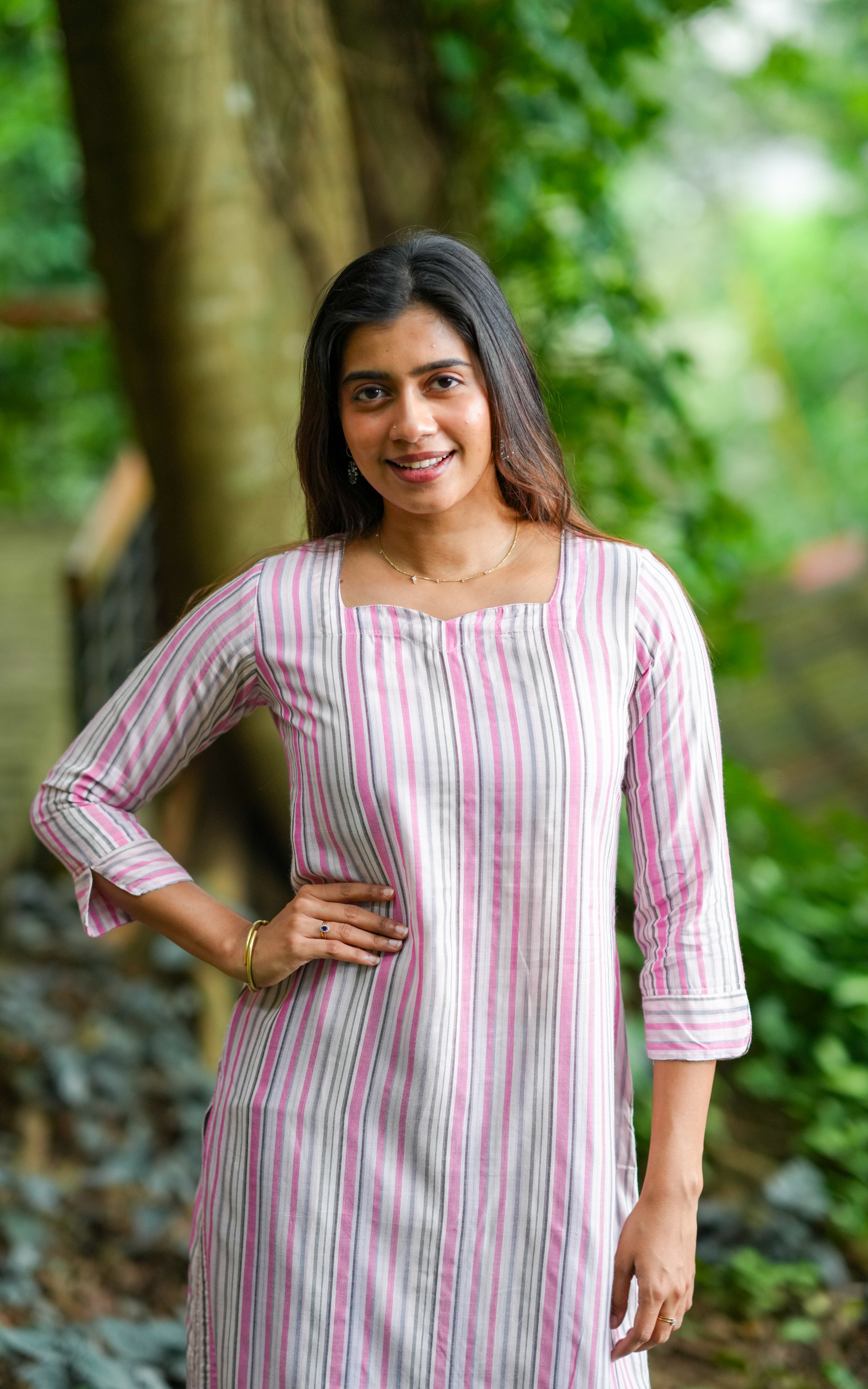  Ideal for women who prefer clean ethnic silhouettes over heavy layers.
