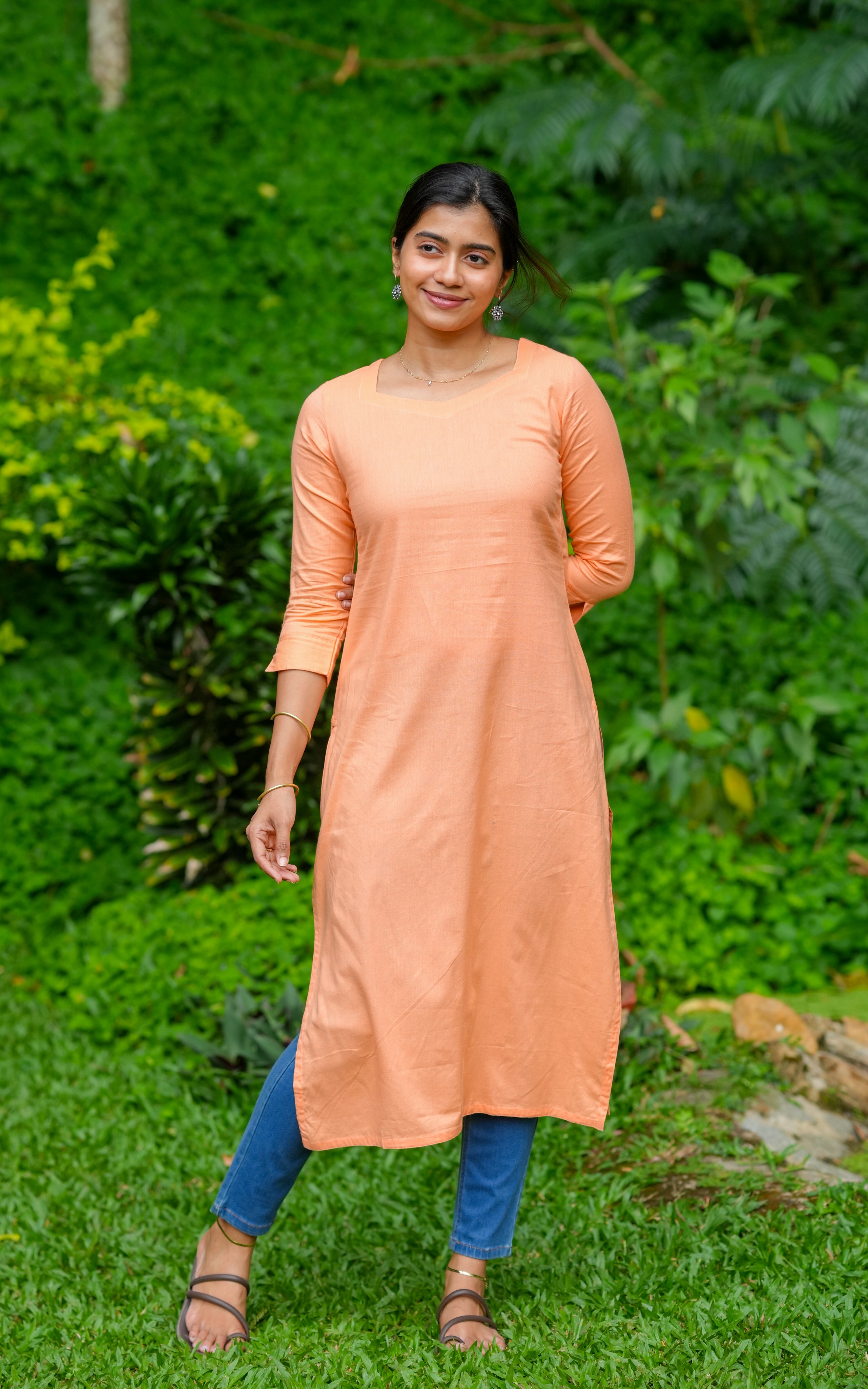 Daily wear straight kurti
