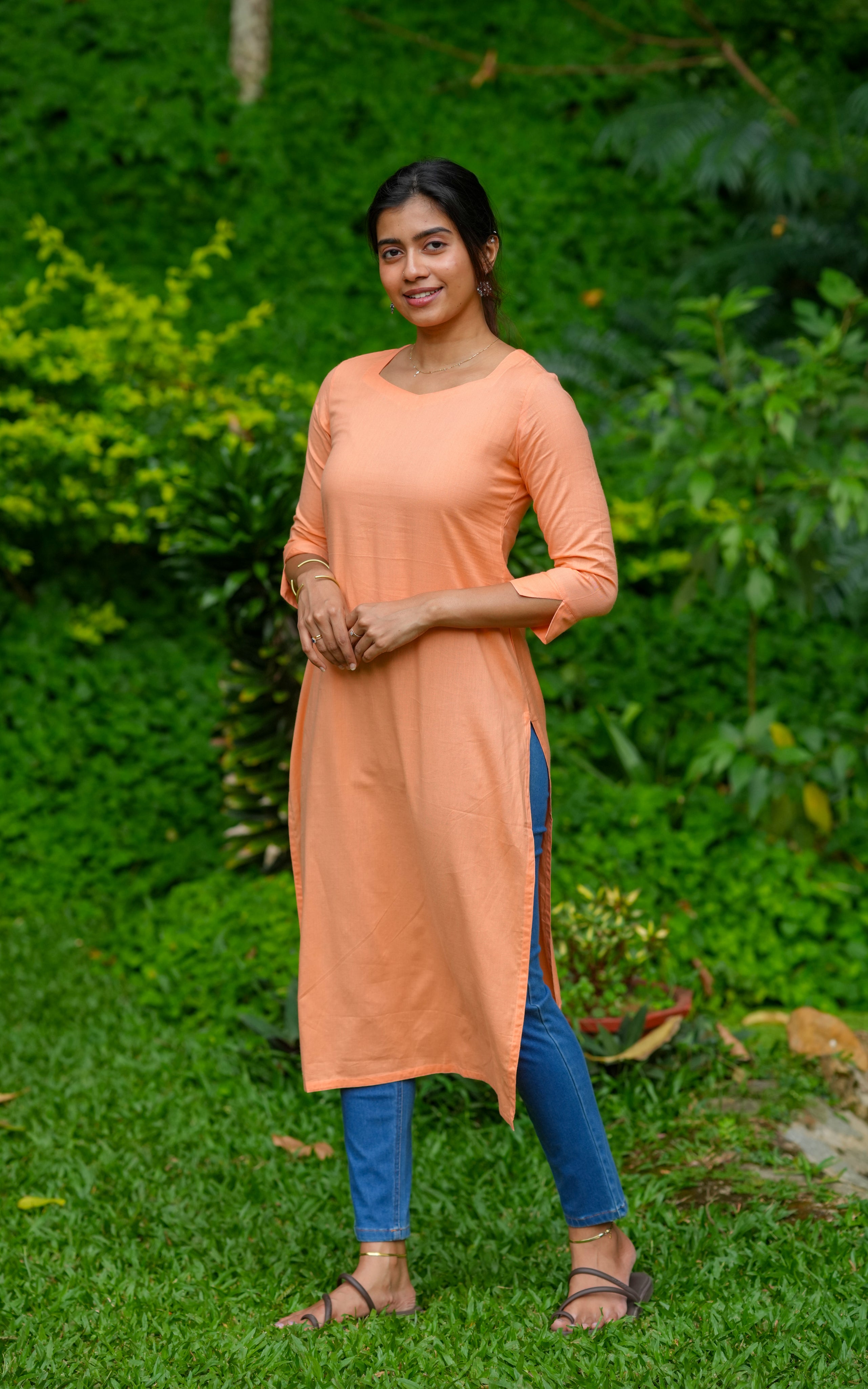 Straight fit kurti