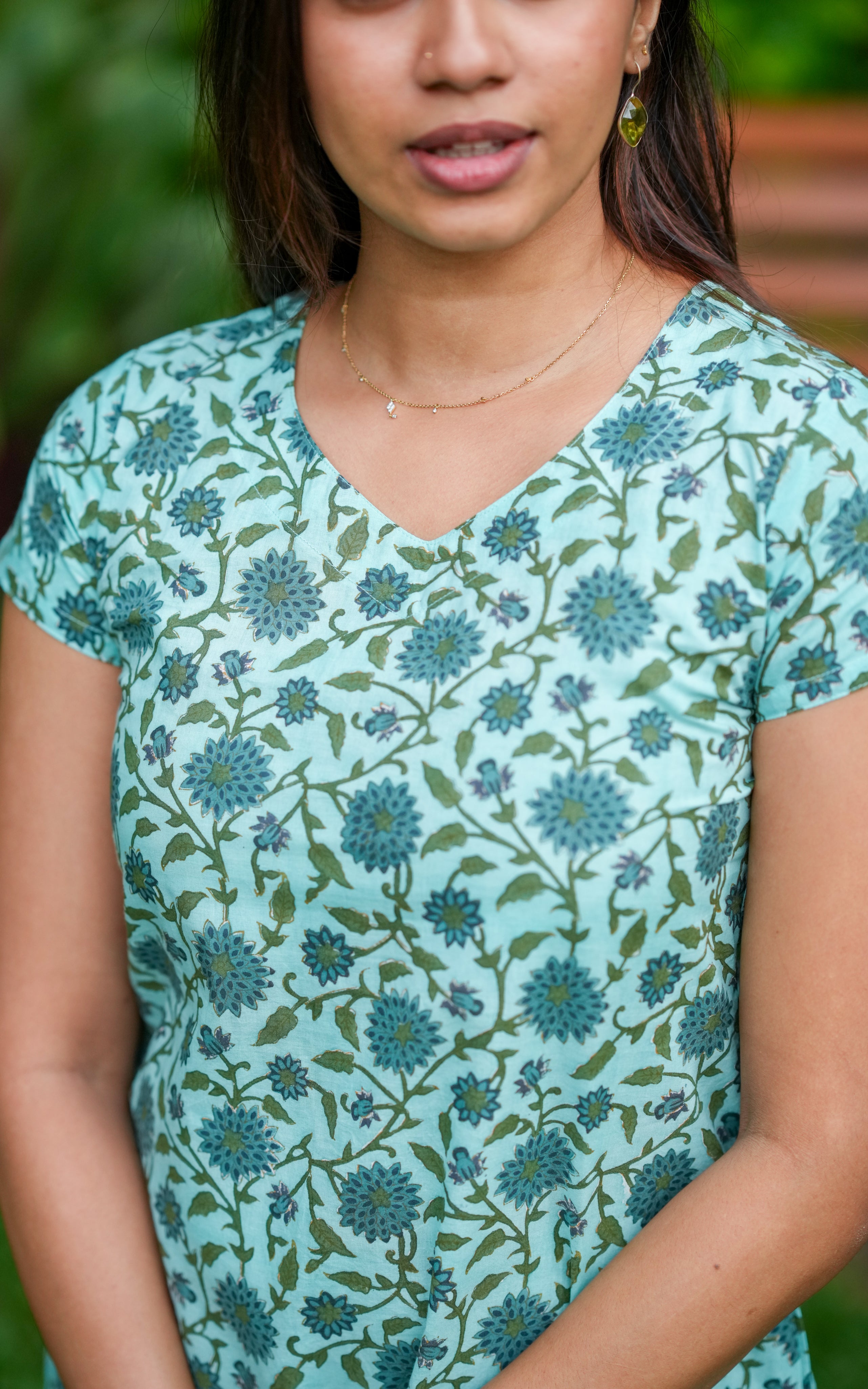 Cotton straight kurti