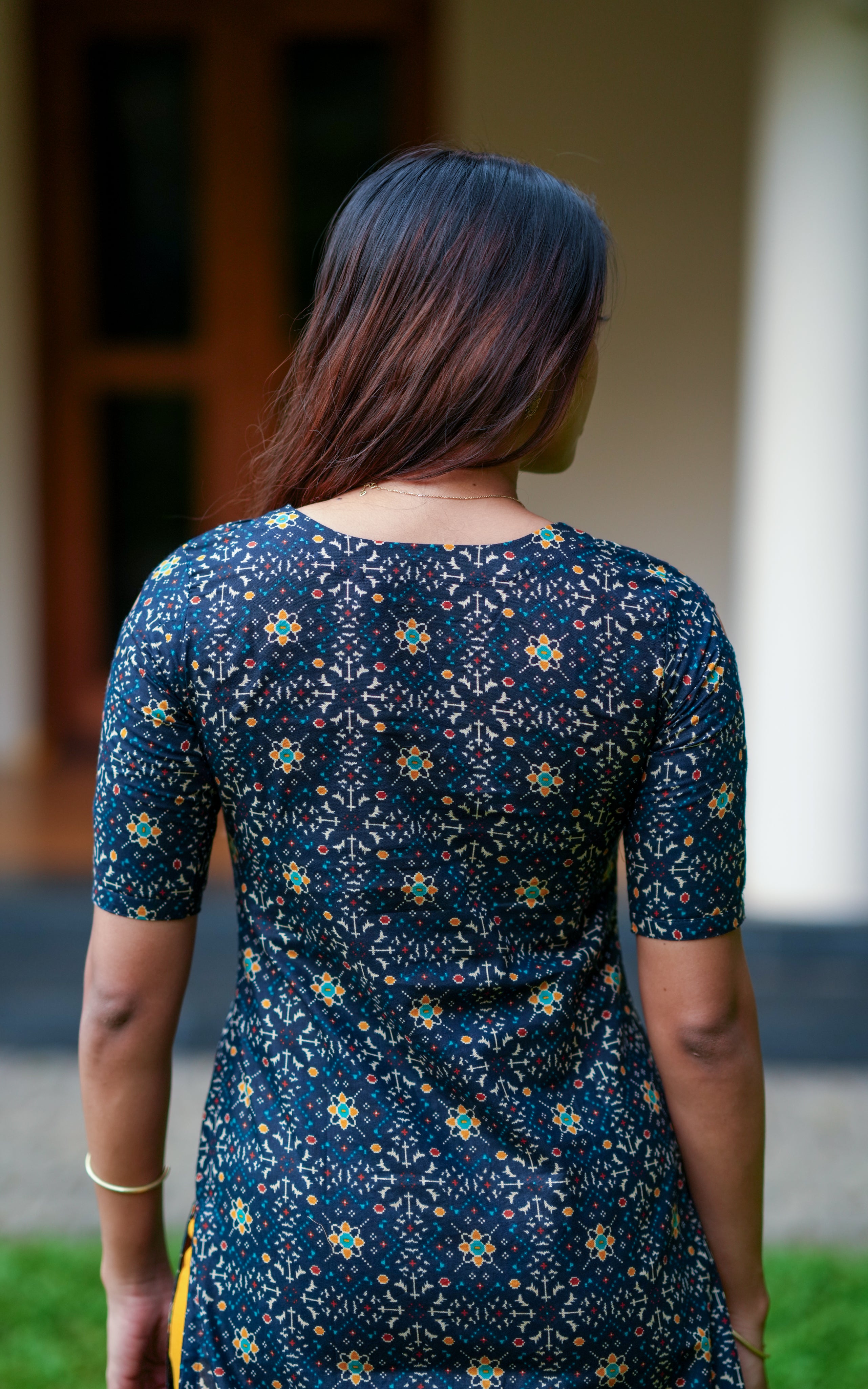 Simple ethnic wear
