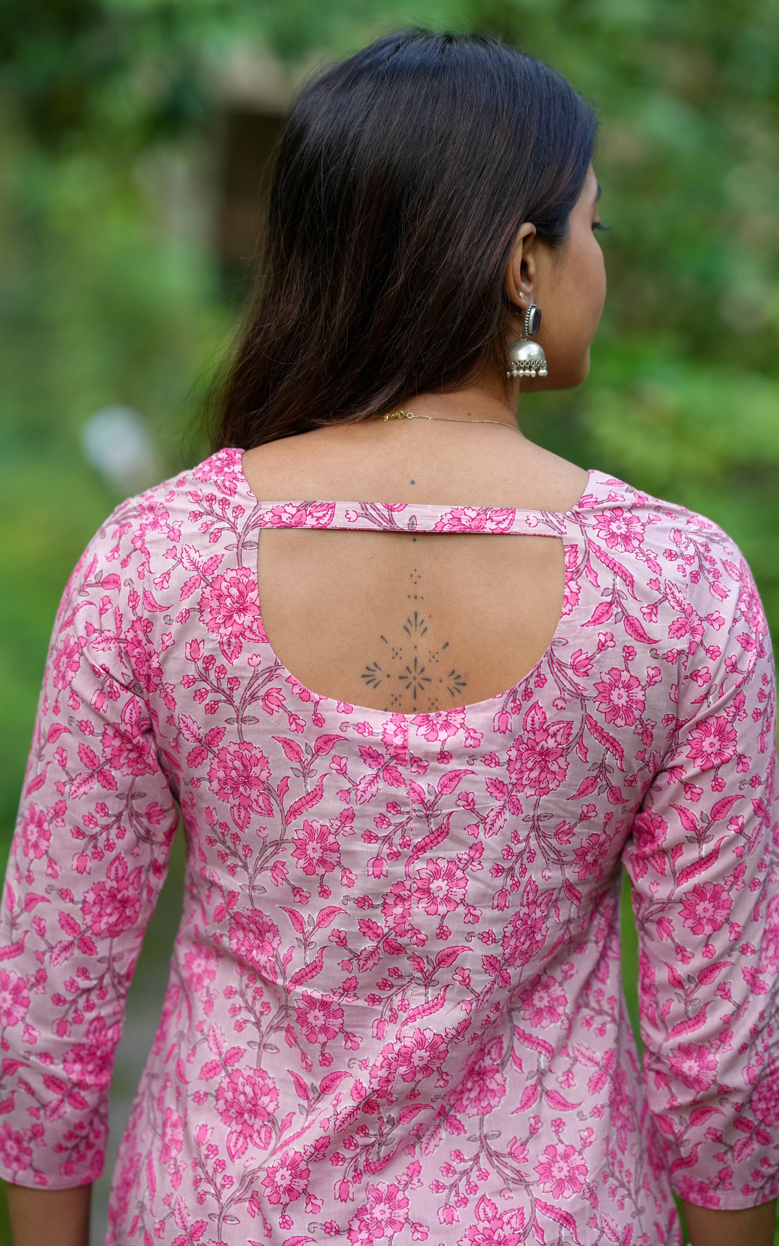 Designed for all-day wear, this ethnic dress adds a refined touch to your everyday wardrobe