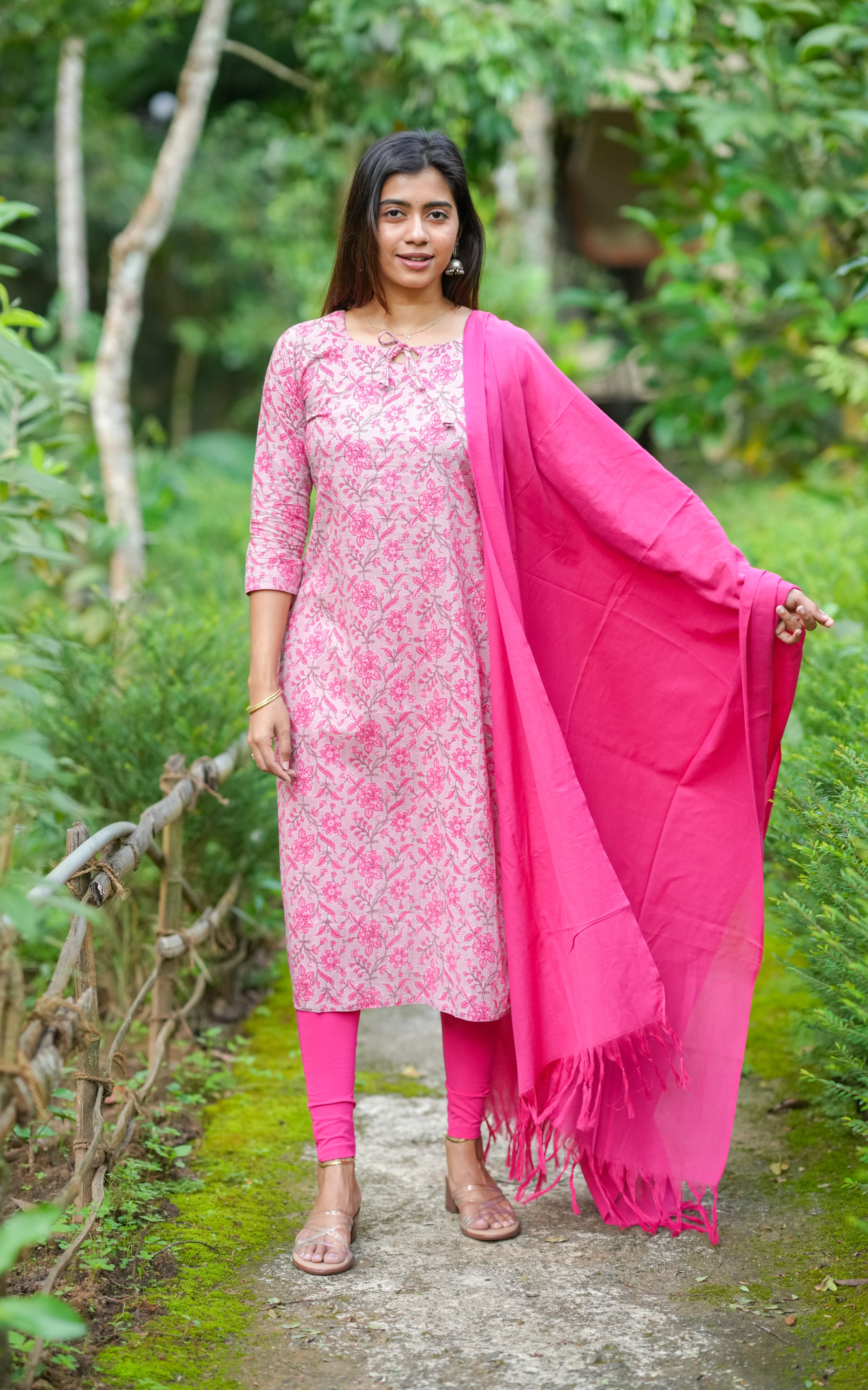 A beautifully crafted ethnic outfit blending elegance and everyday comfort, perfect for festive or casual moments