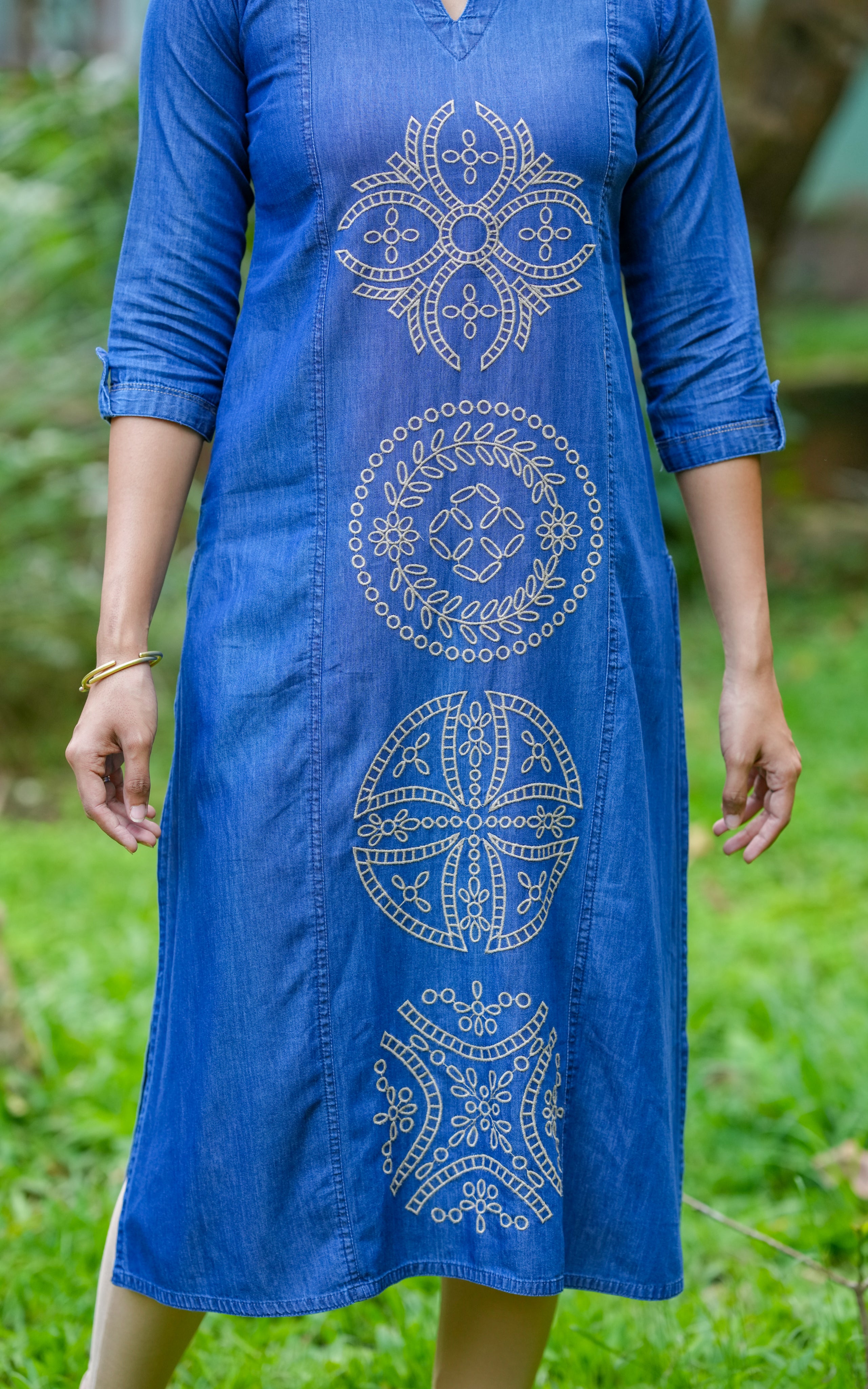 Denim kurti