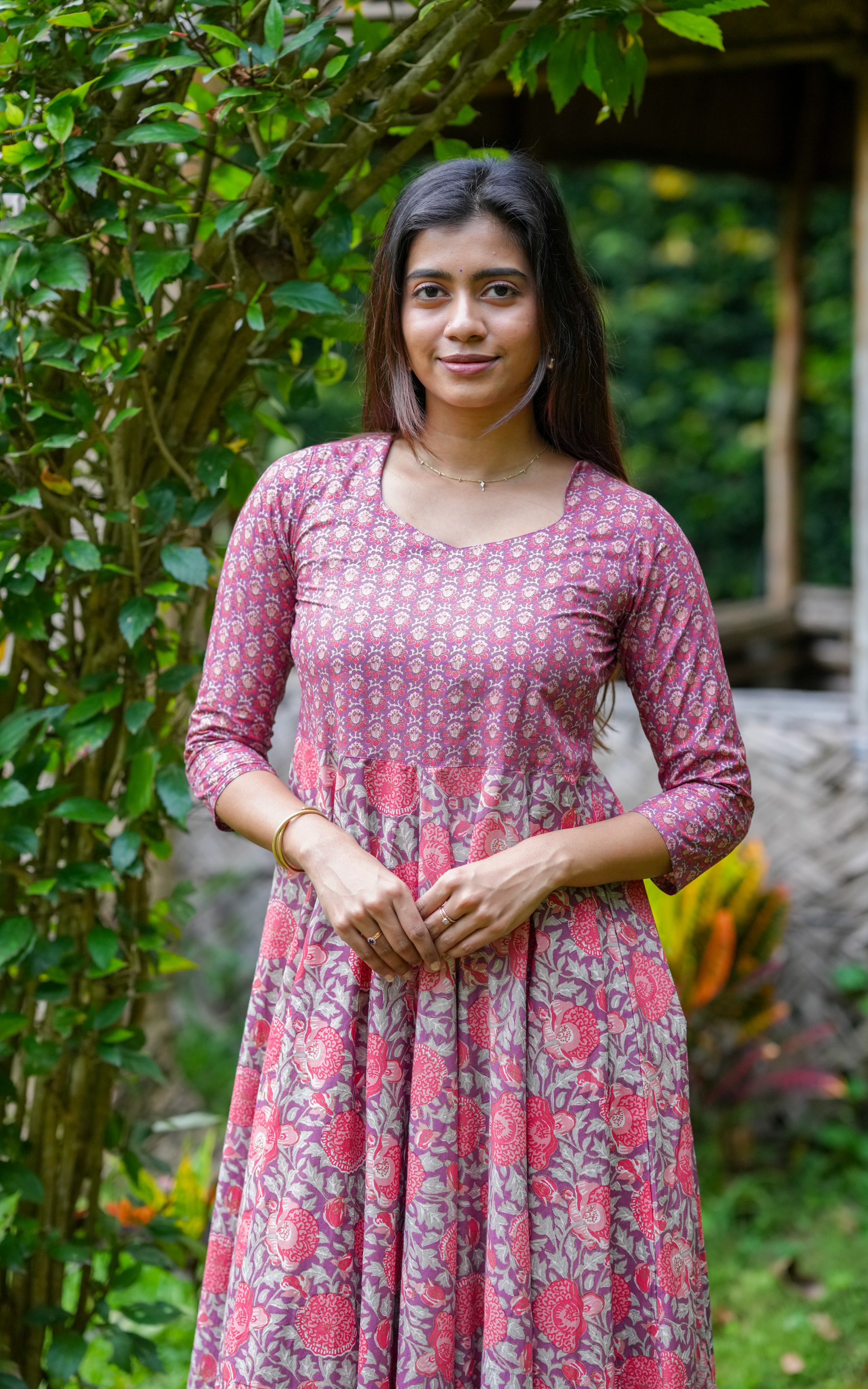 Ethnic gown style