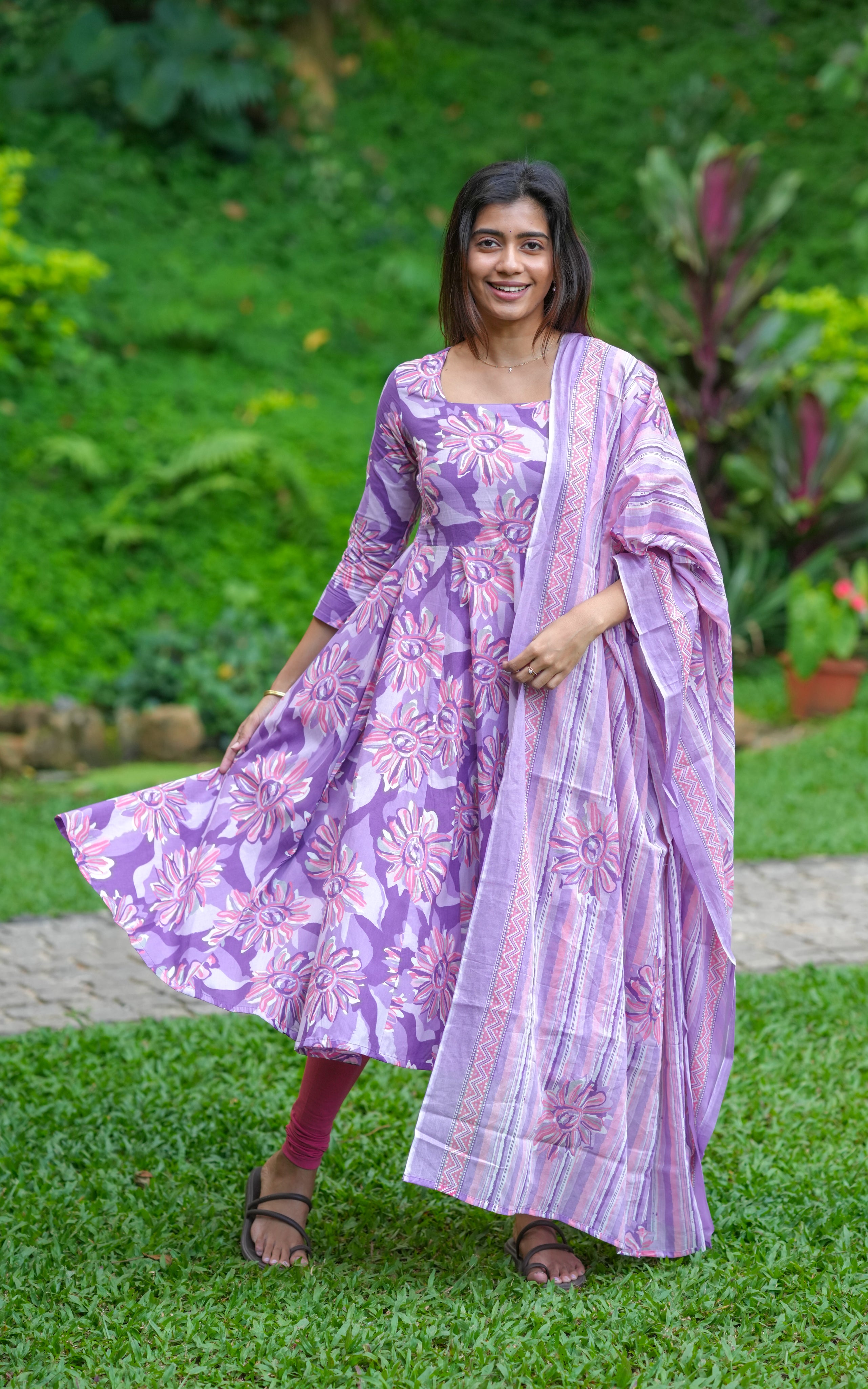 Anarkali kurti