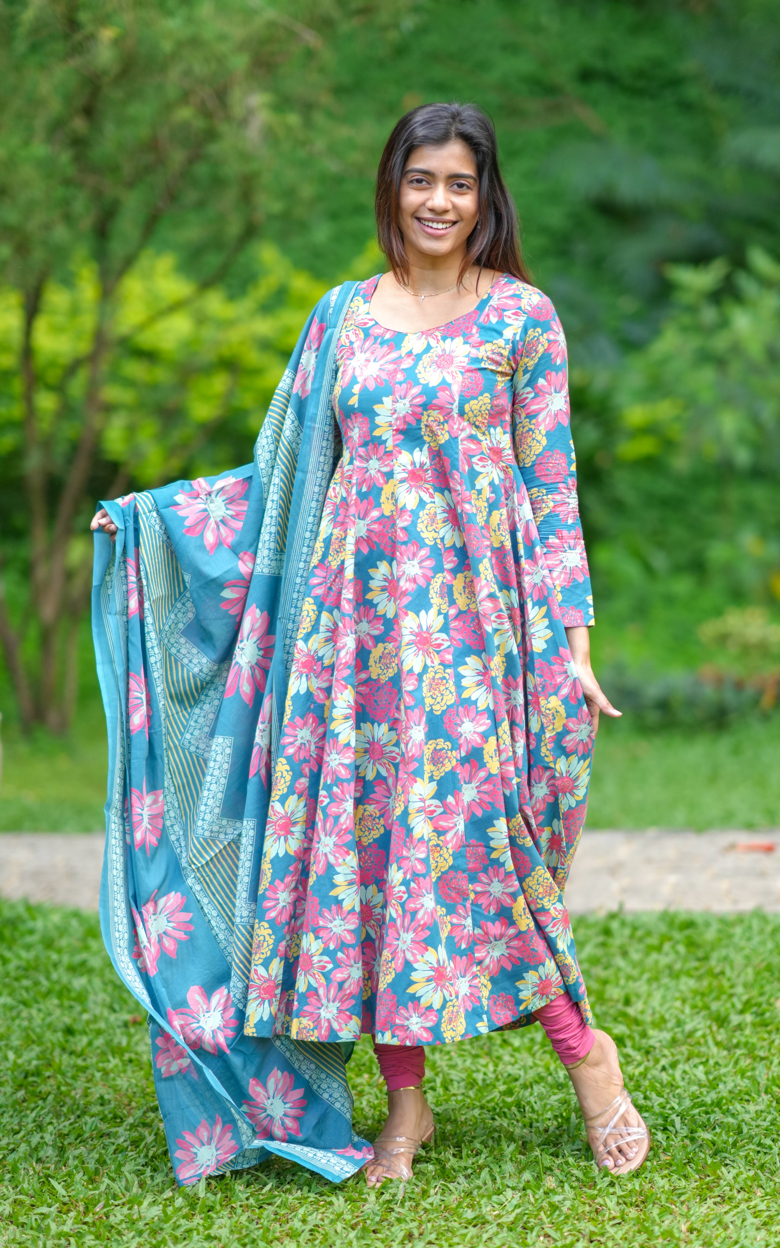 Anarkali kurti