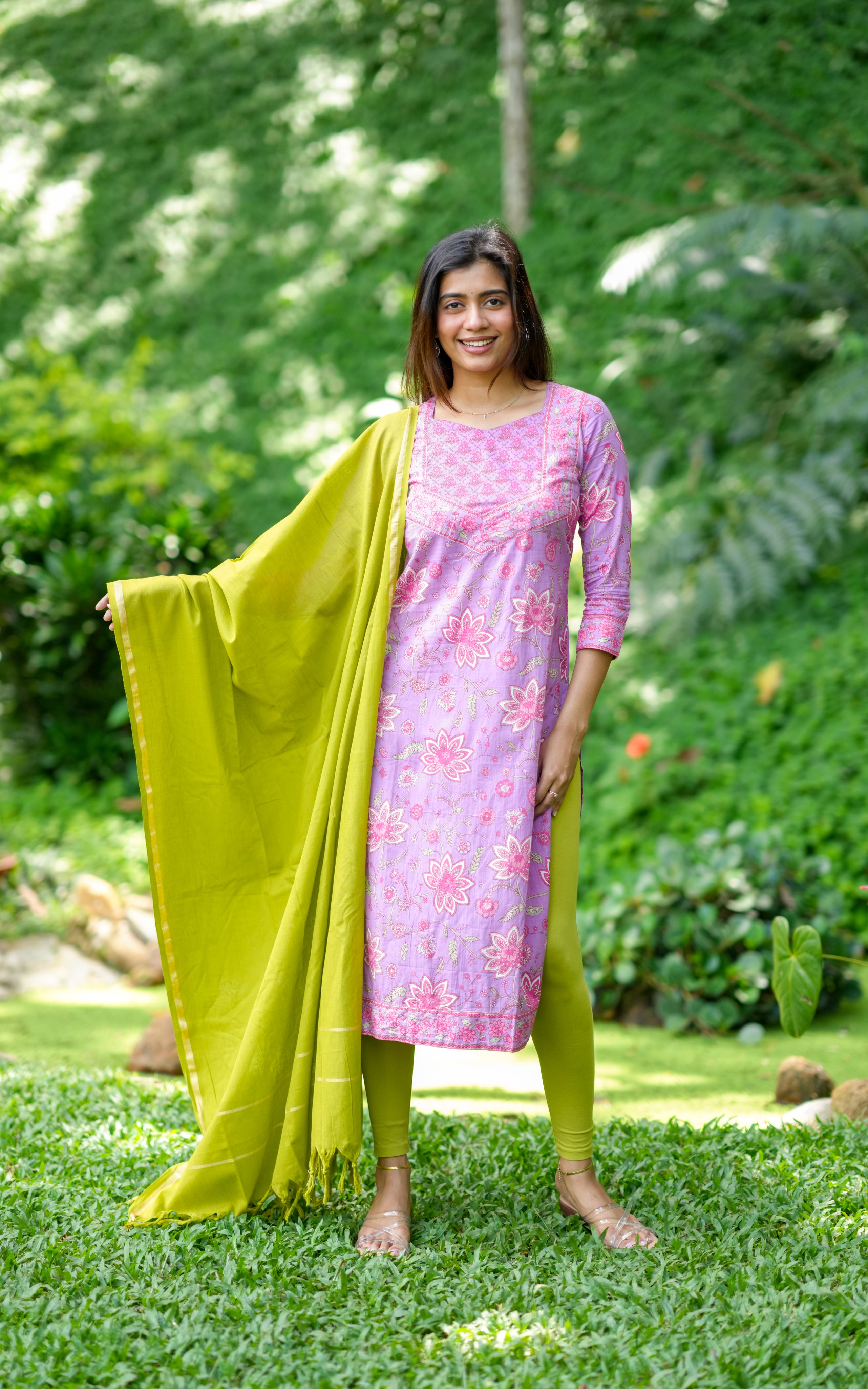 Kurti set with dupatta