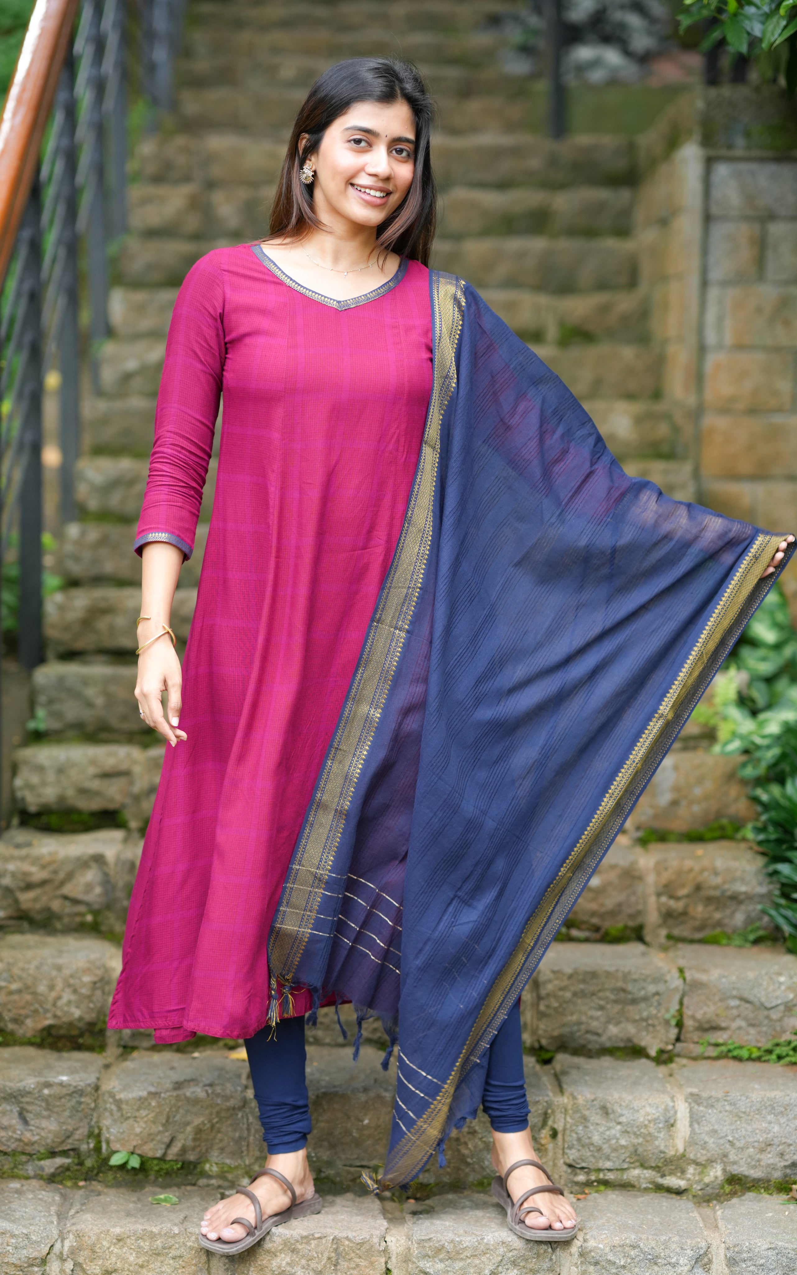 Nalani A (Kurti+Dupatta)
