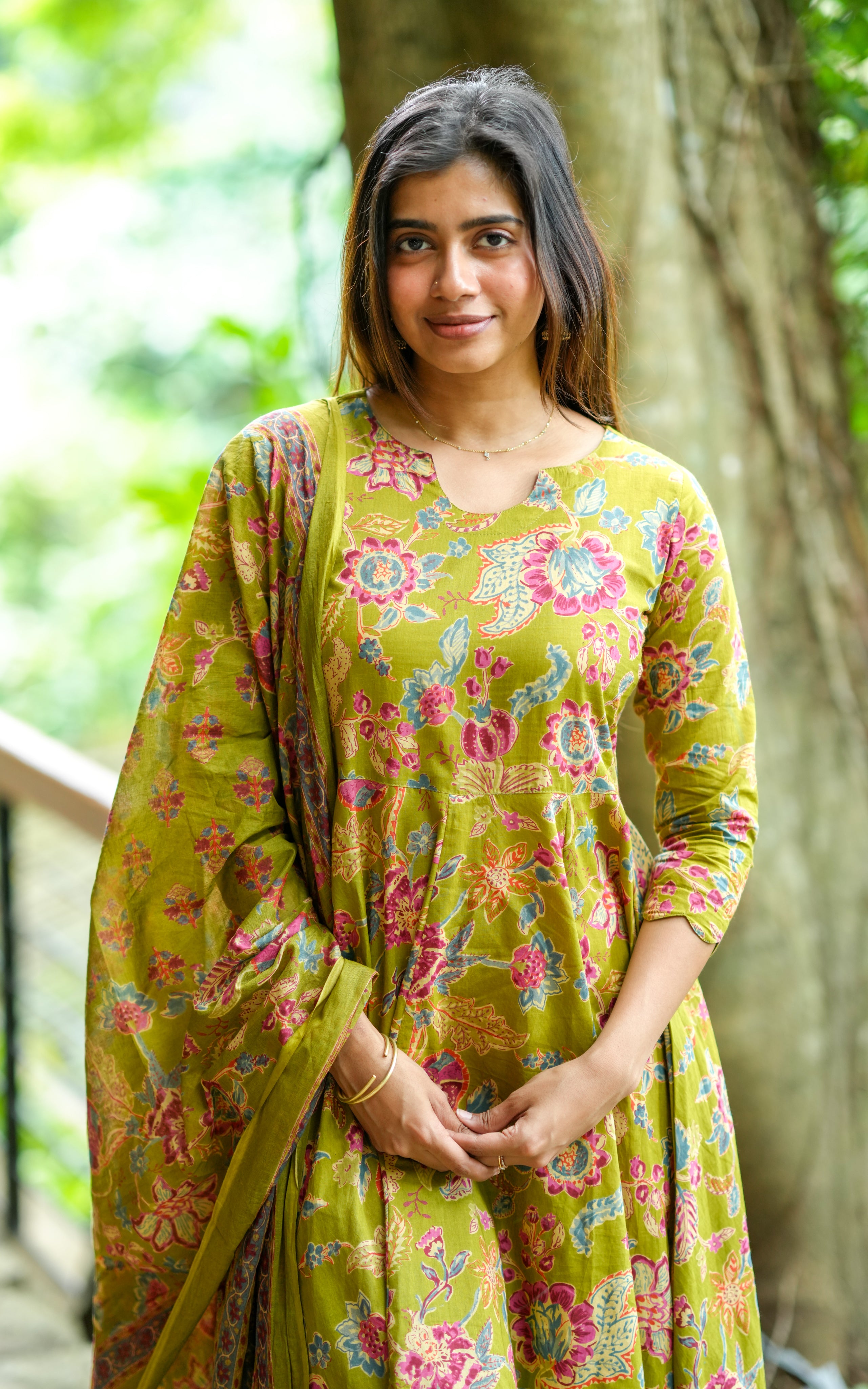 Ethnic gown style