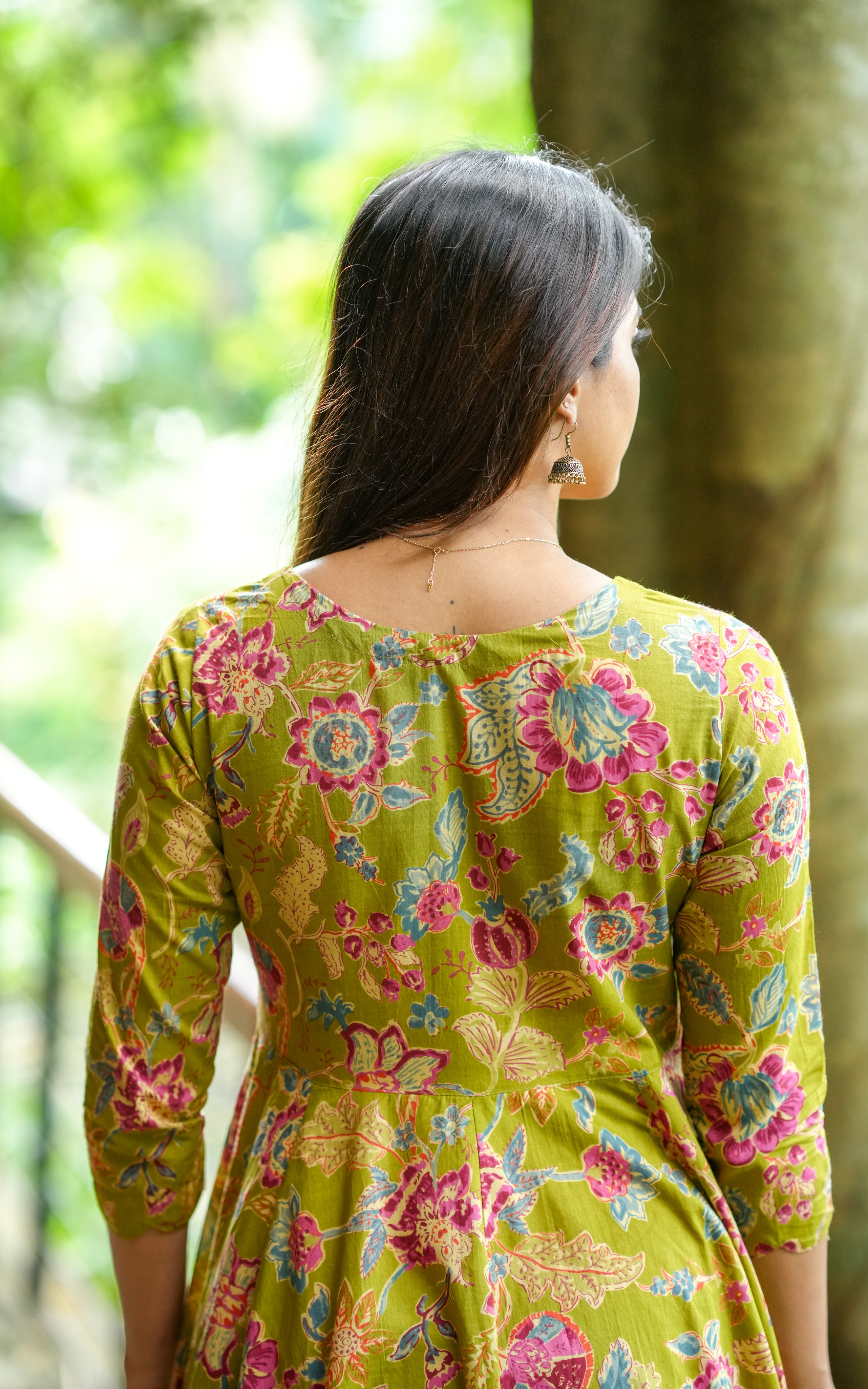 Designer Anarkali with dupatta