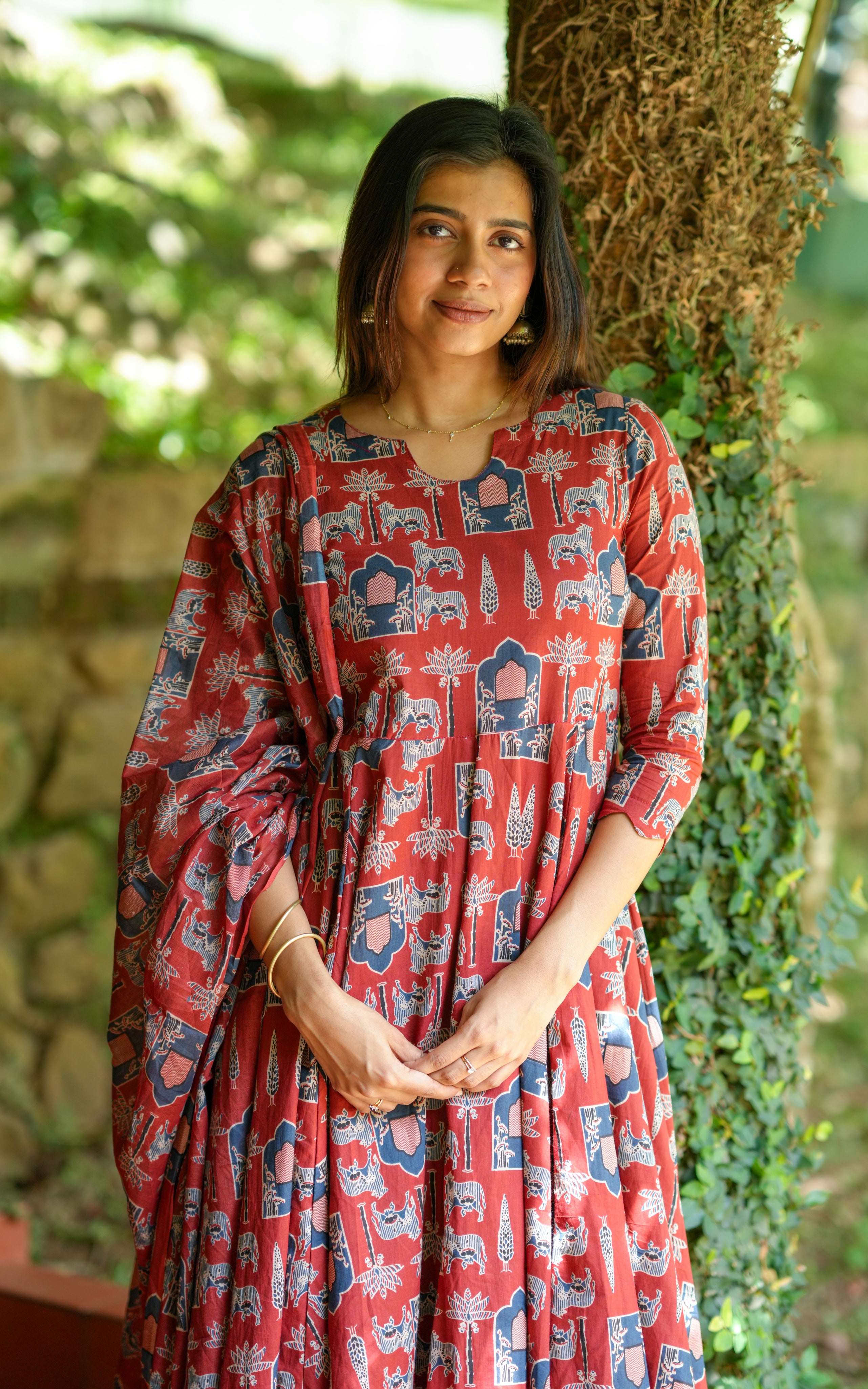 Anarkali kurti
