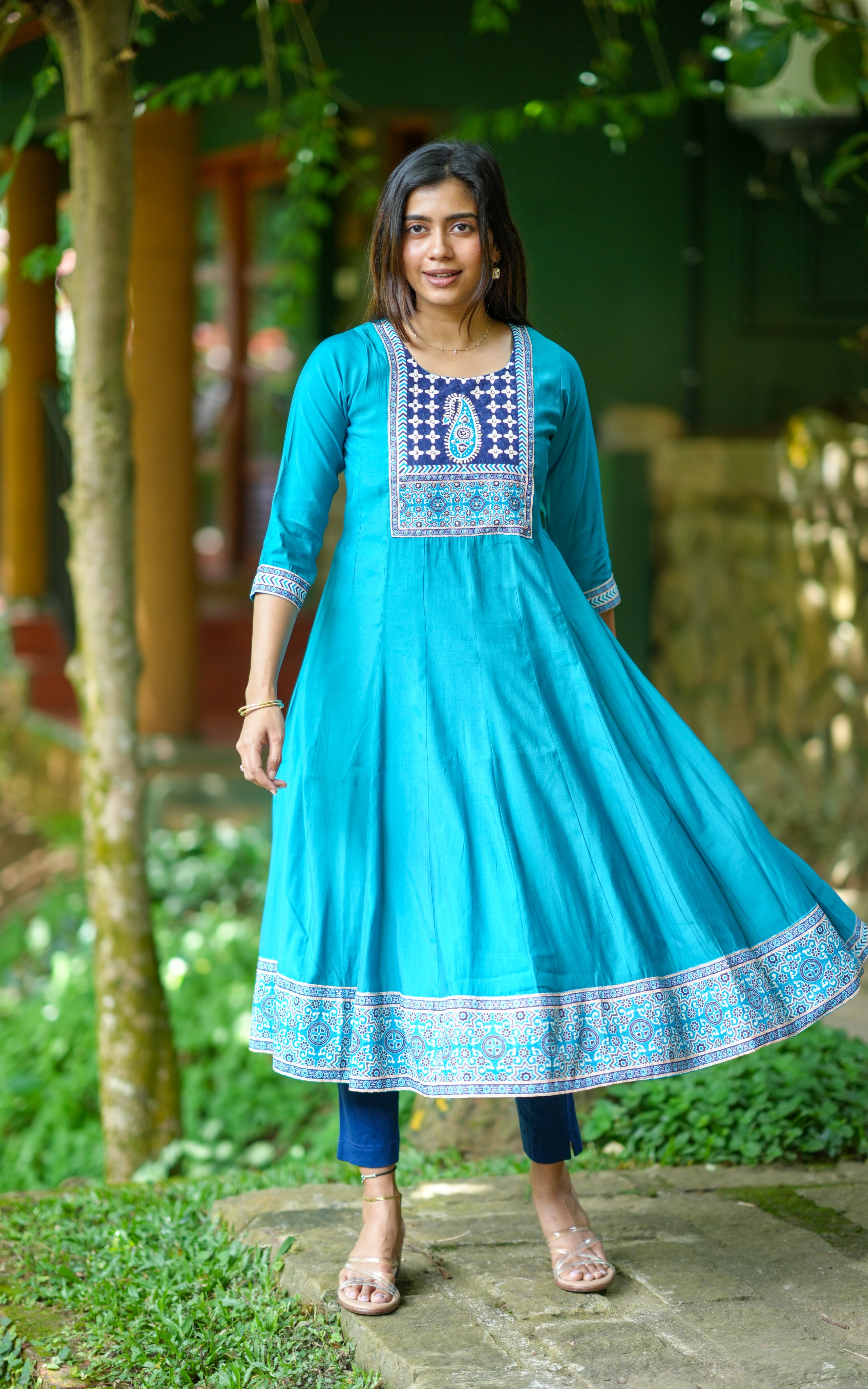 Anarkali kurti