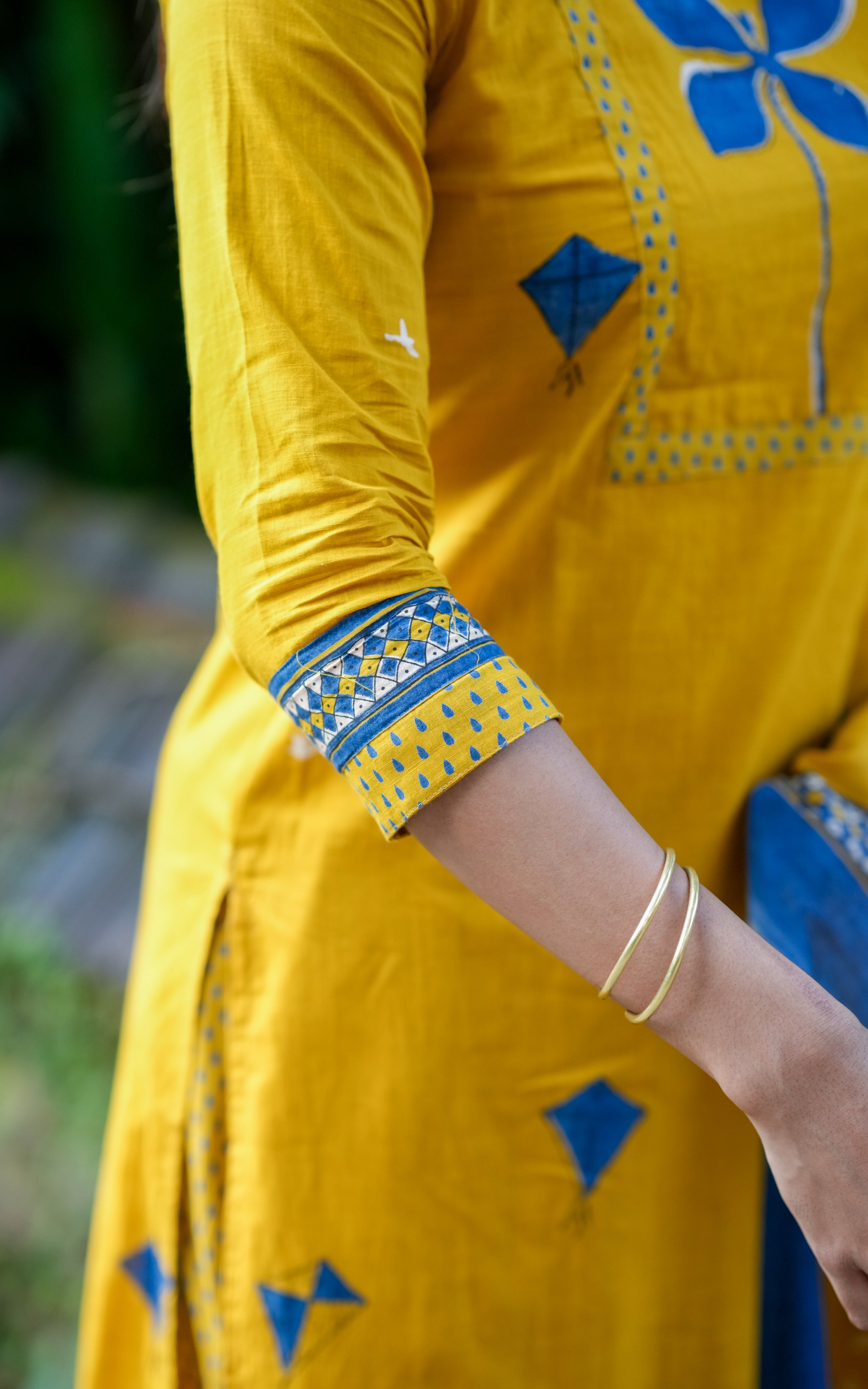 Cotton straight kurti