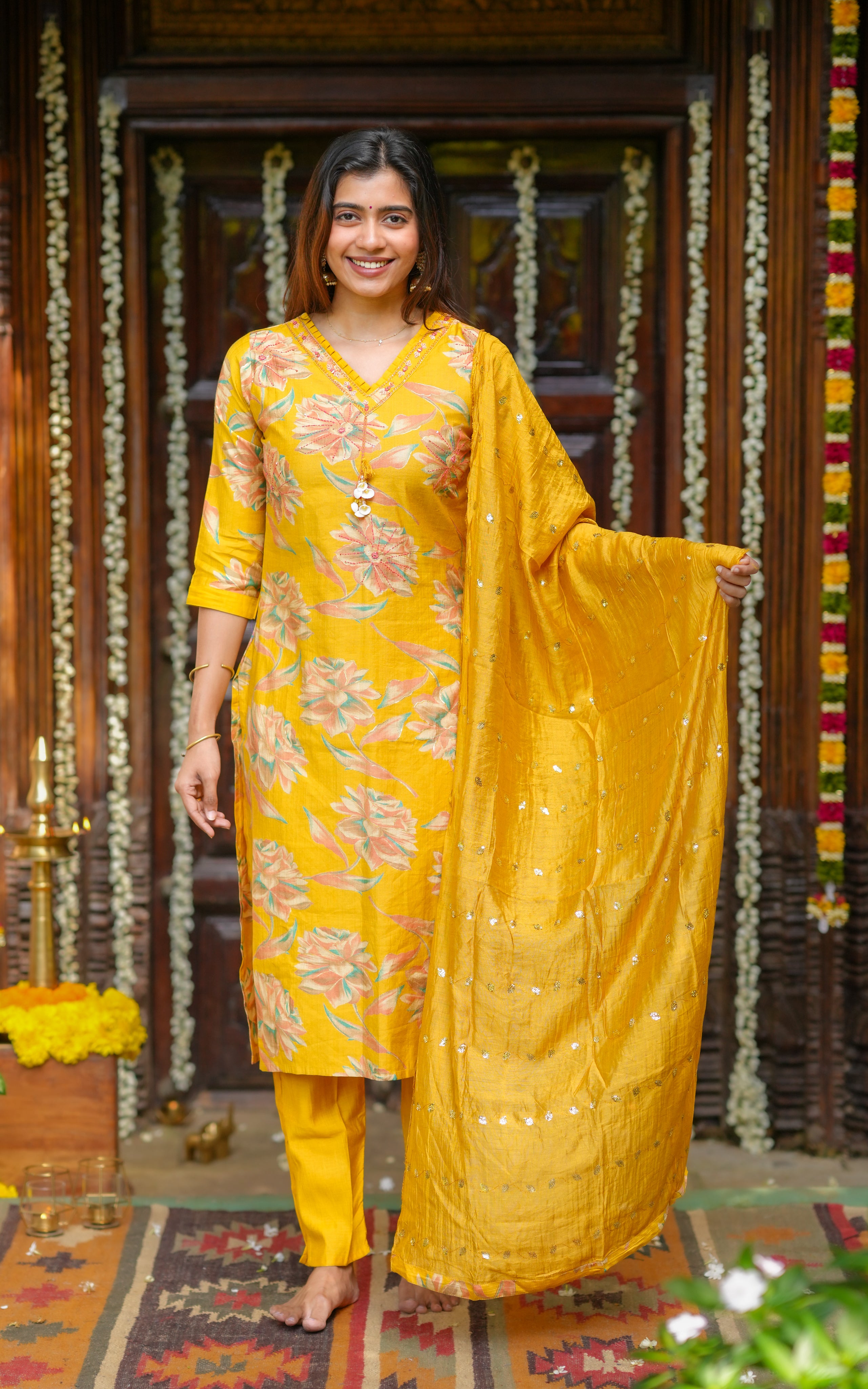 Tejaswini (Kurti+Pant+Dupatta)