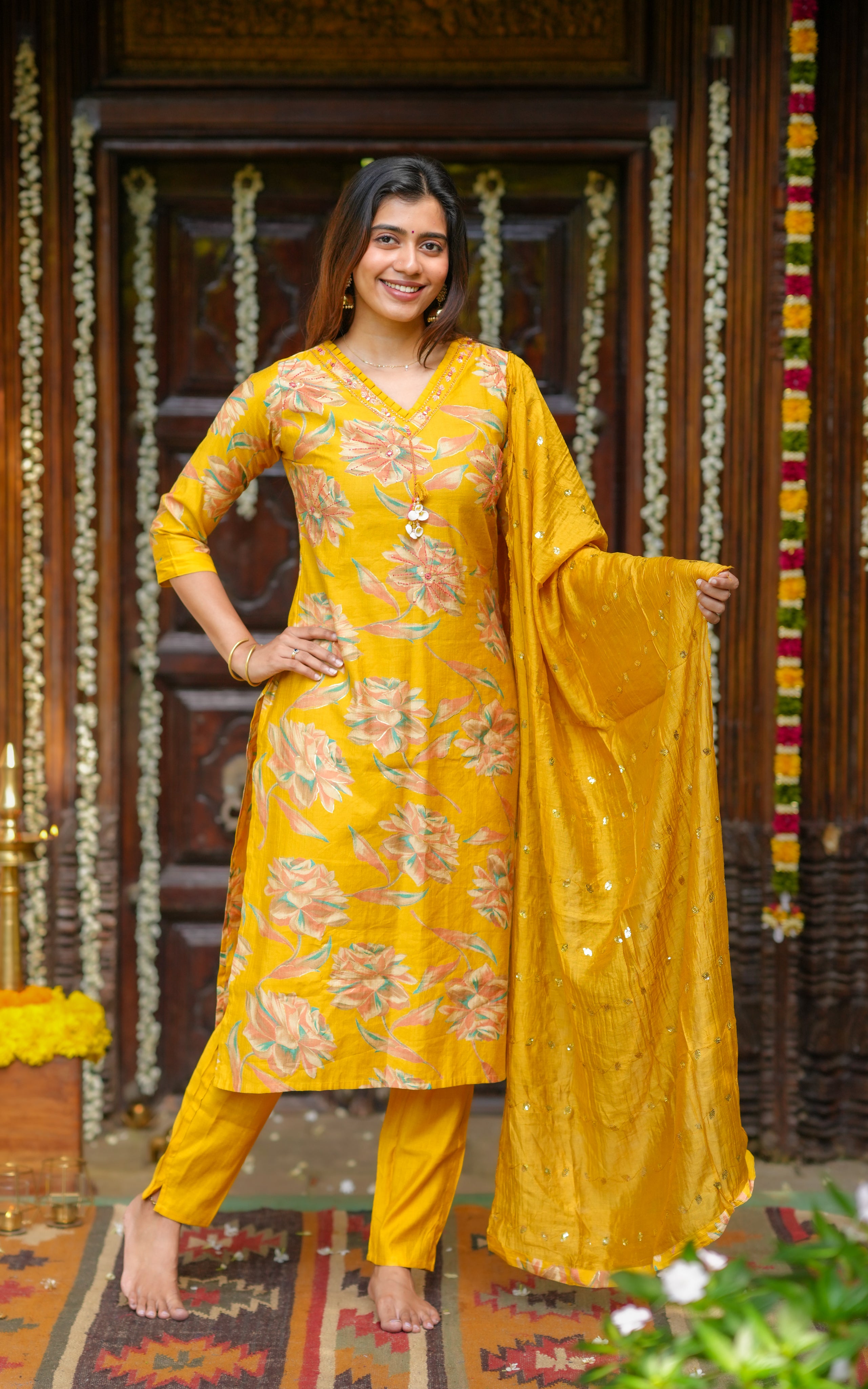 Tejaswini (Kurti+Pant+Dupatta)