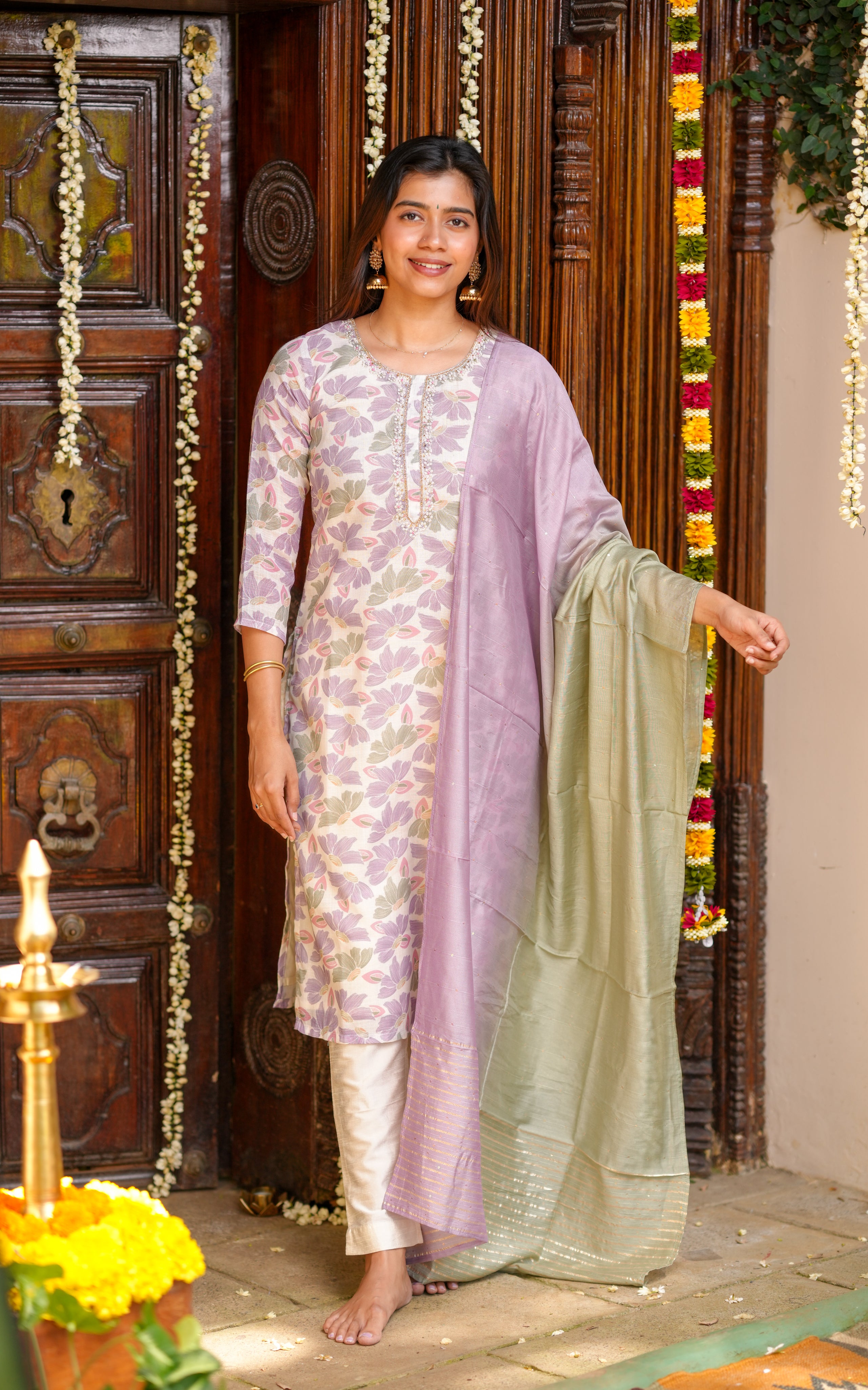 Metilda (Kurti+Pant+Dupatta)