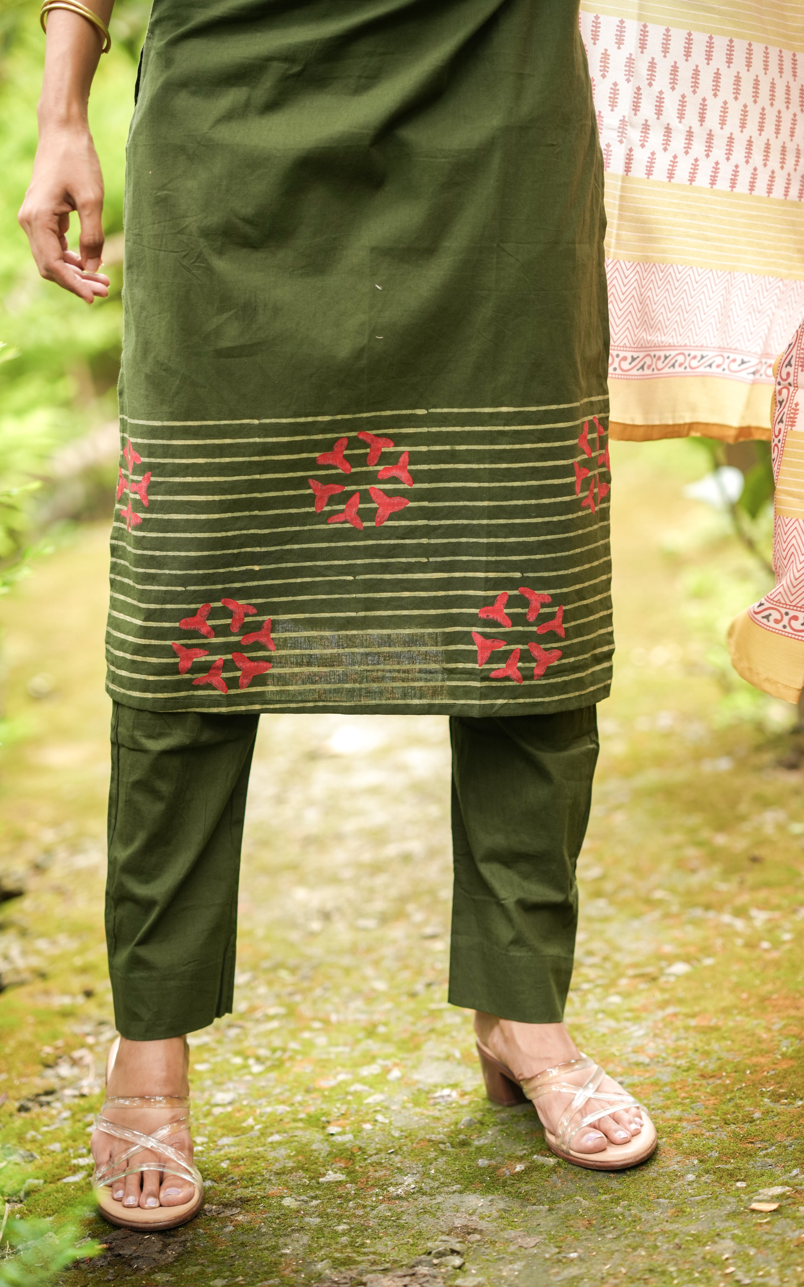 Cotton straight kurti