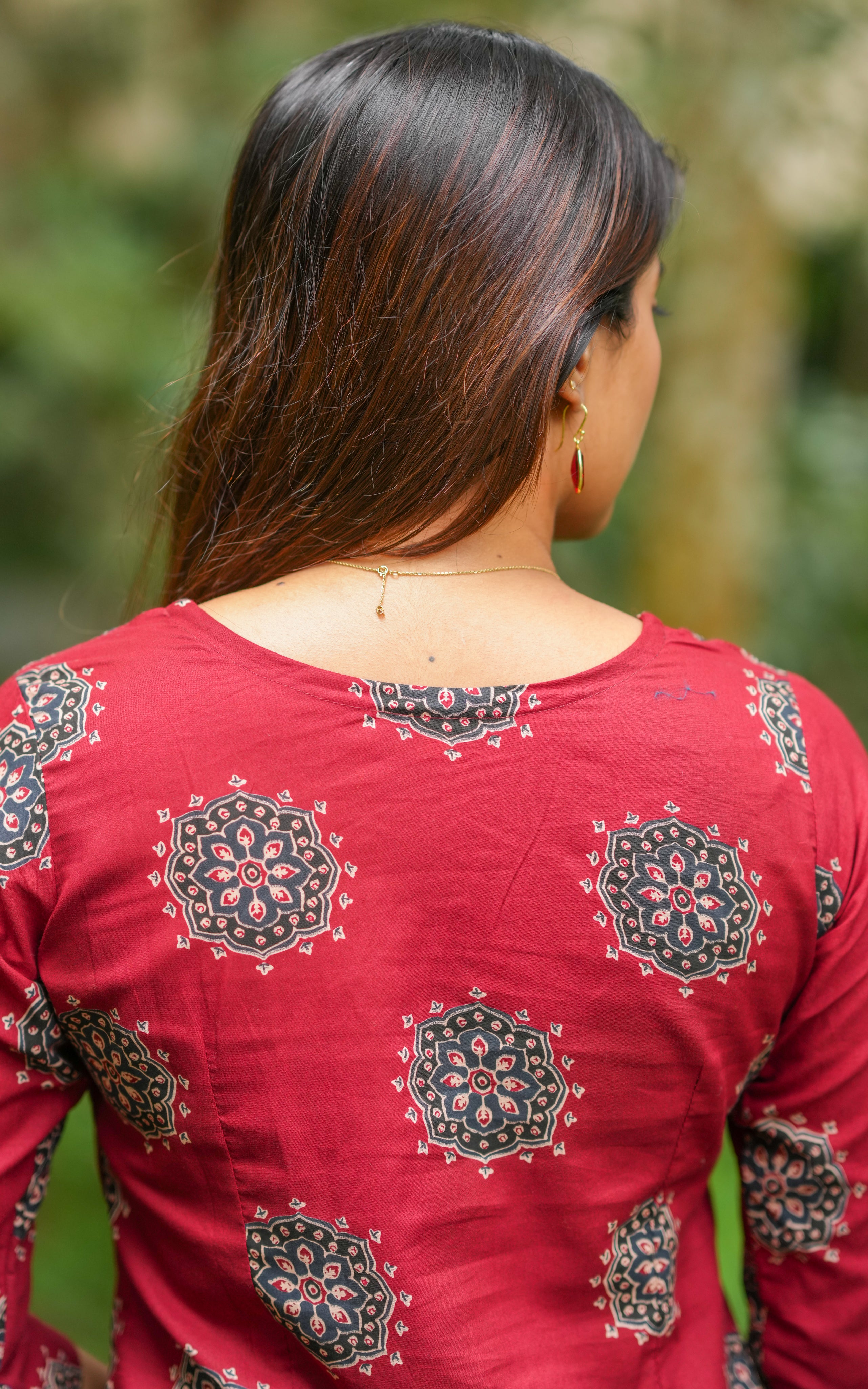 Cotton straight kurti