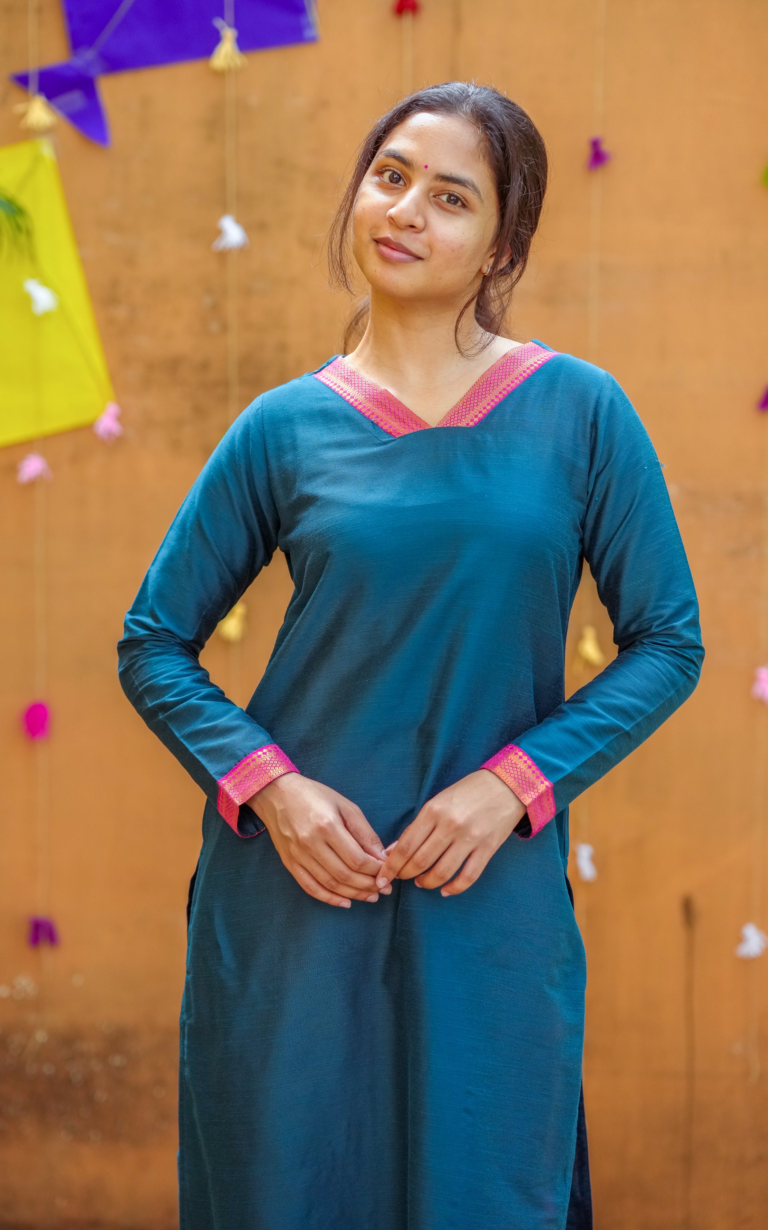 full sleeve kurti for women