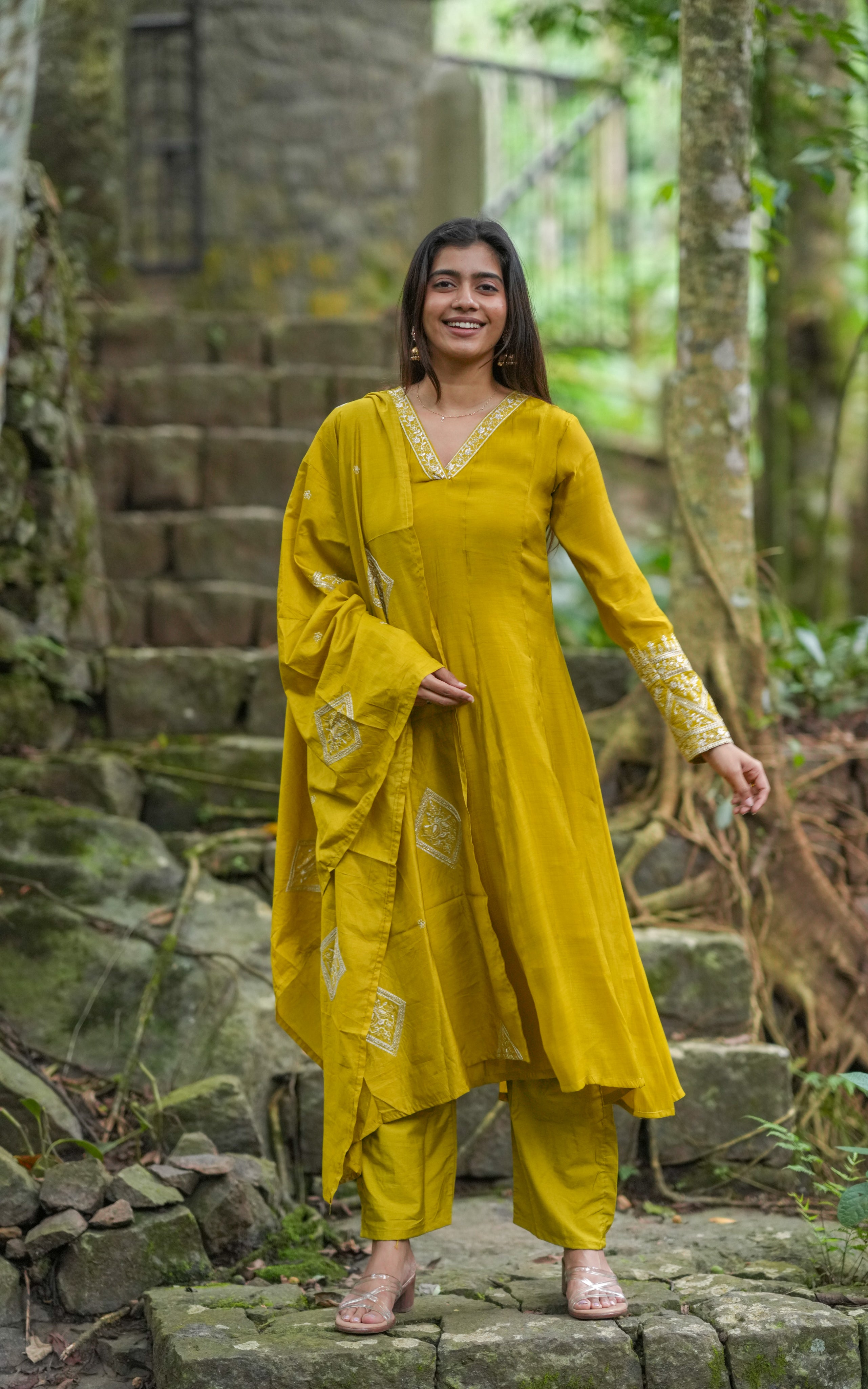 Embroidered Anarkali